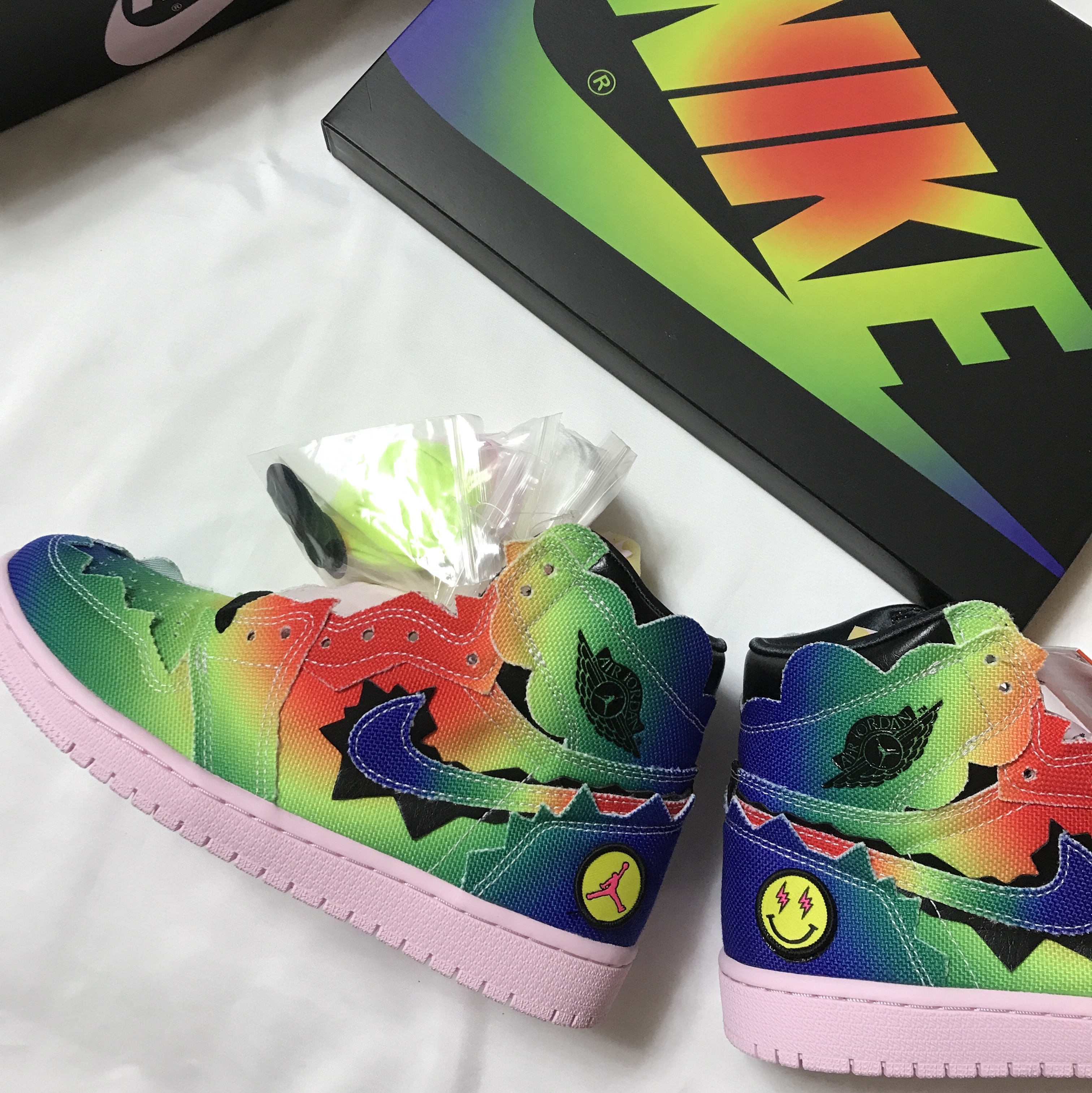 Jordan 1 x J Balvin Retro High OG 착용 스타일 - 1
