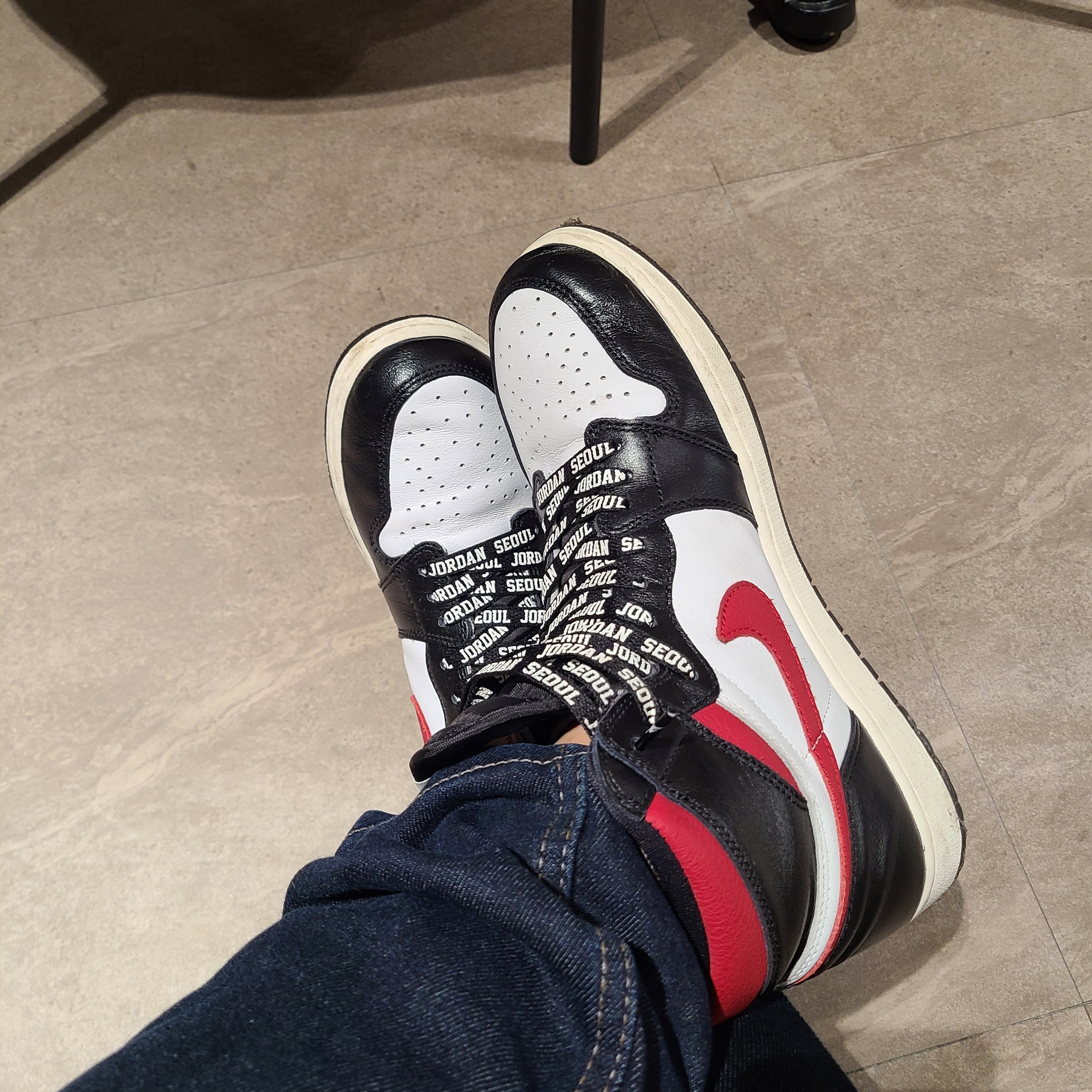 Jordan 1 Retro High OG Gym Red 착용 스타일