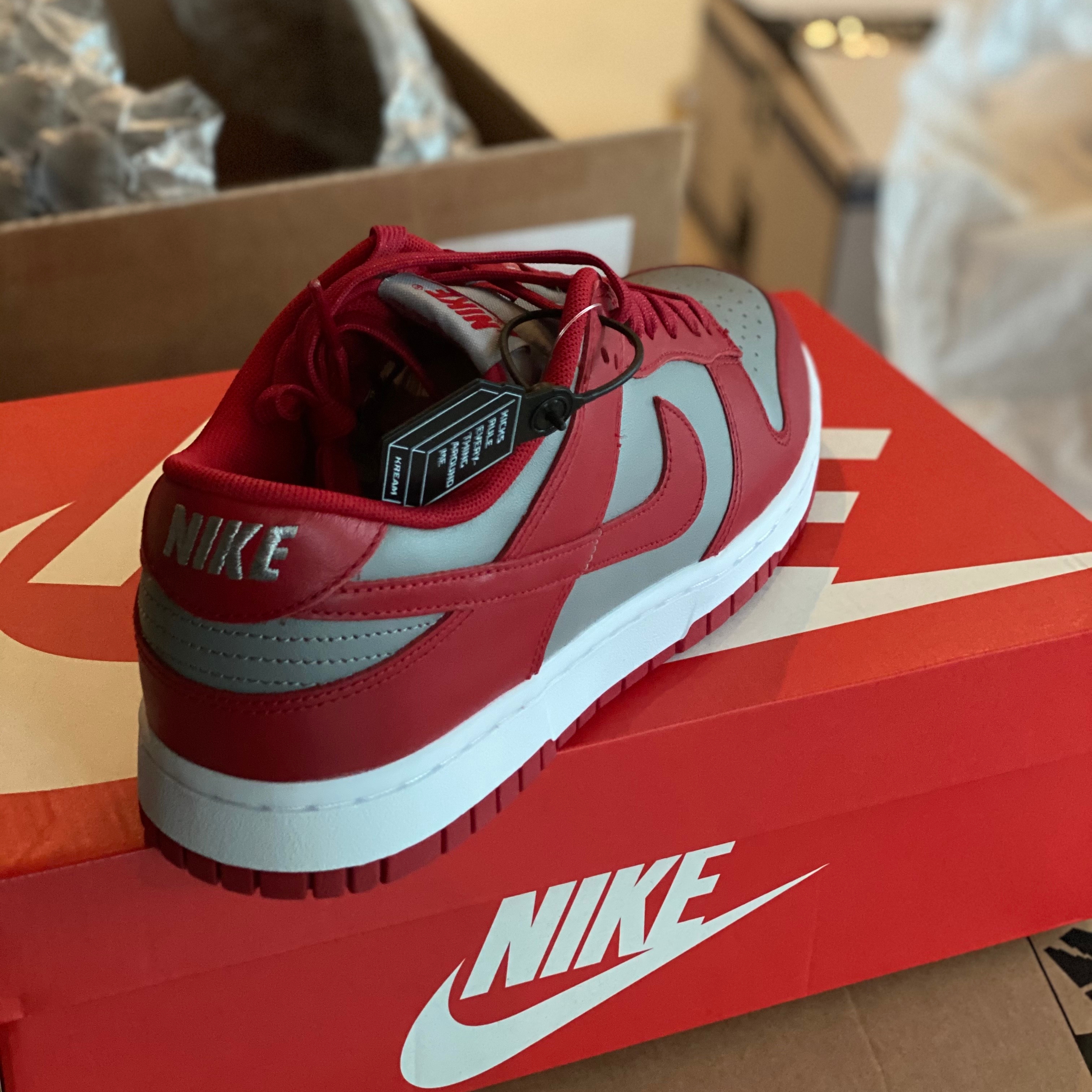 Nike Dunk Low Retro Medium Grey 착용 스타일 - 2