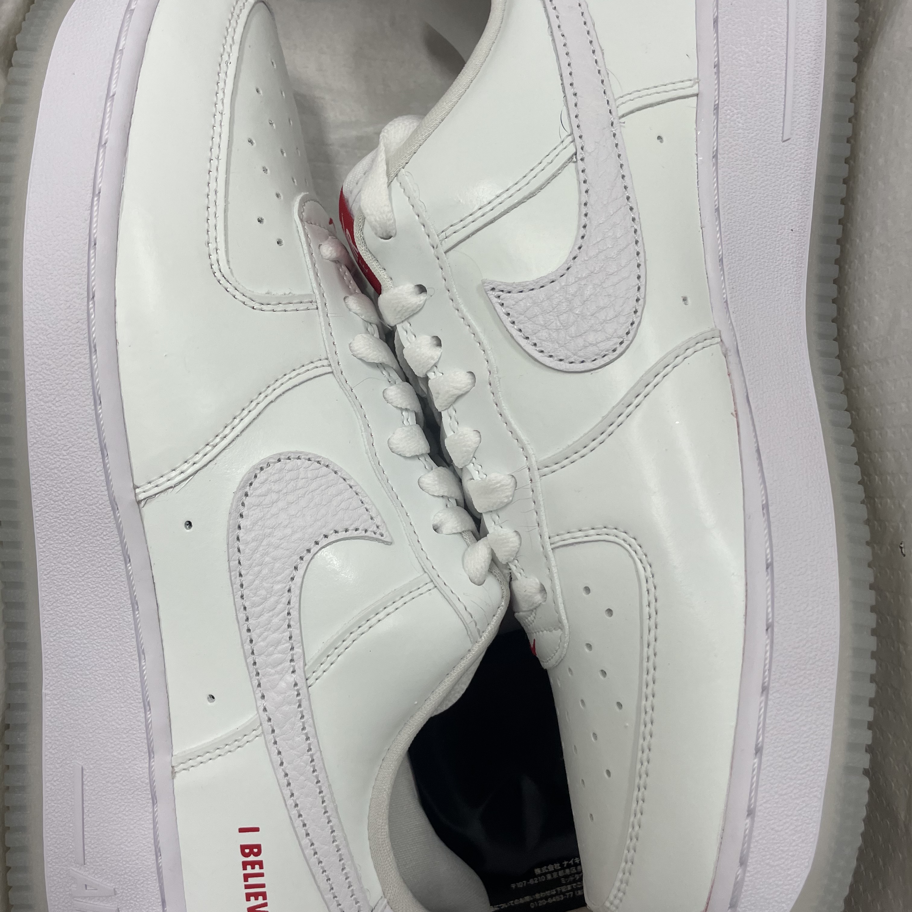 Nike Air Force 1 Low '07 PRM I Believe 착용 스타일 - 2