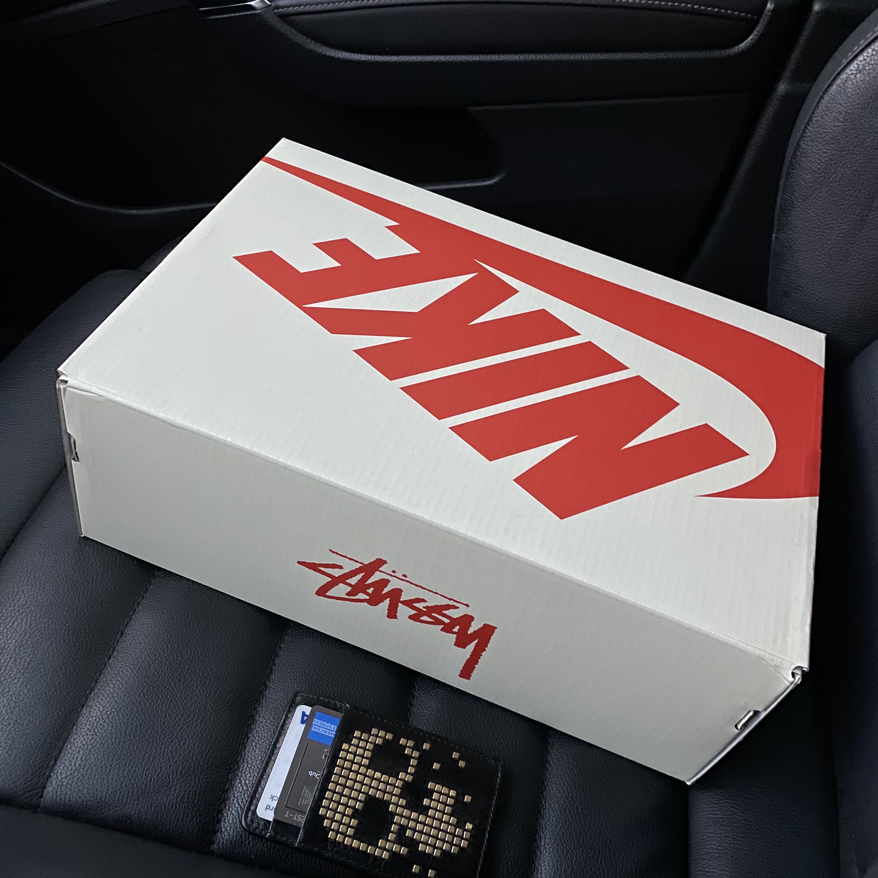 Nike x Stussy Air Force 1 Low Triple Black 착용 스타일