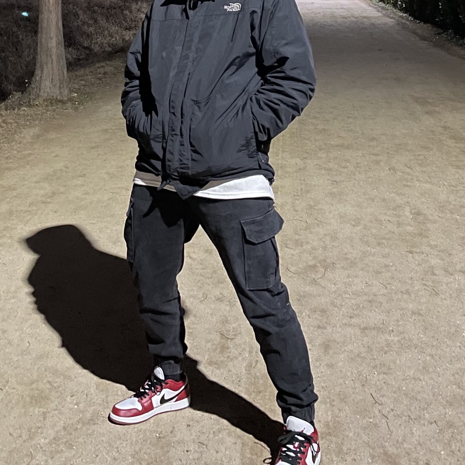 Jordan 1 Low Gym Red White 착용 스타일