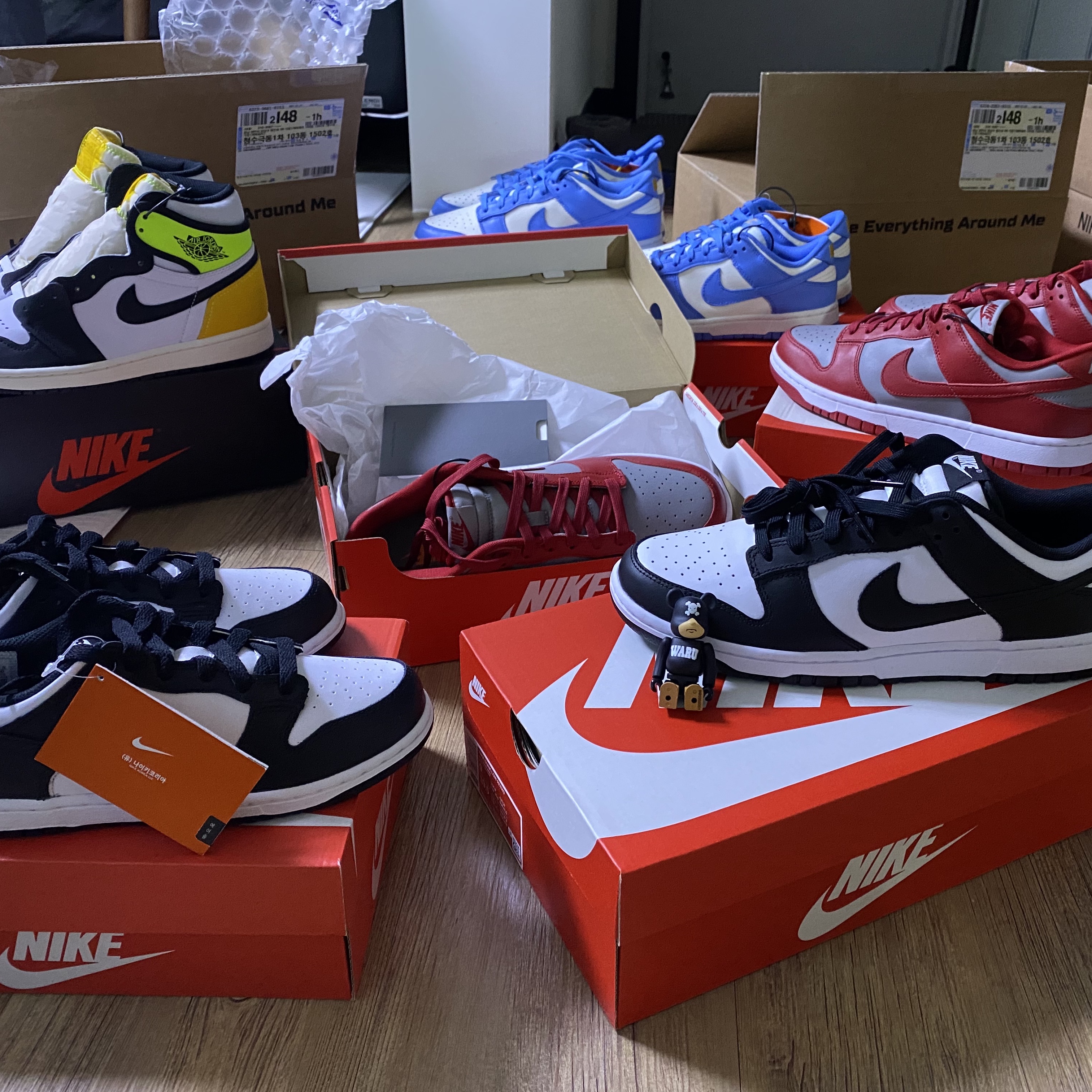 Nike Dunk Low Retro Black, (W) Nike Dunk Low Coast 착용 스타일