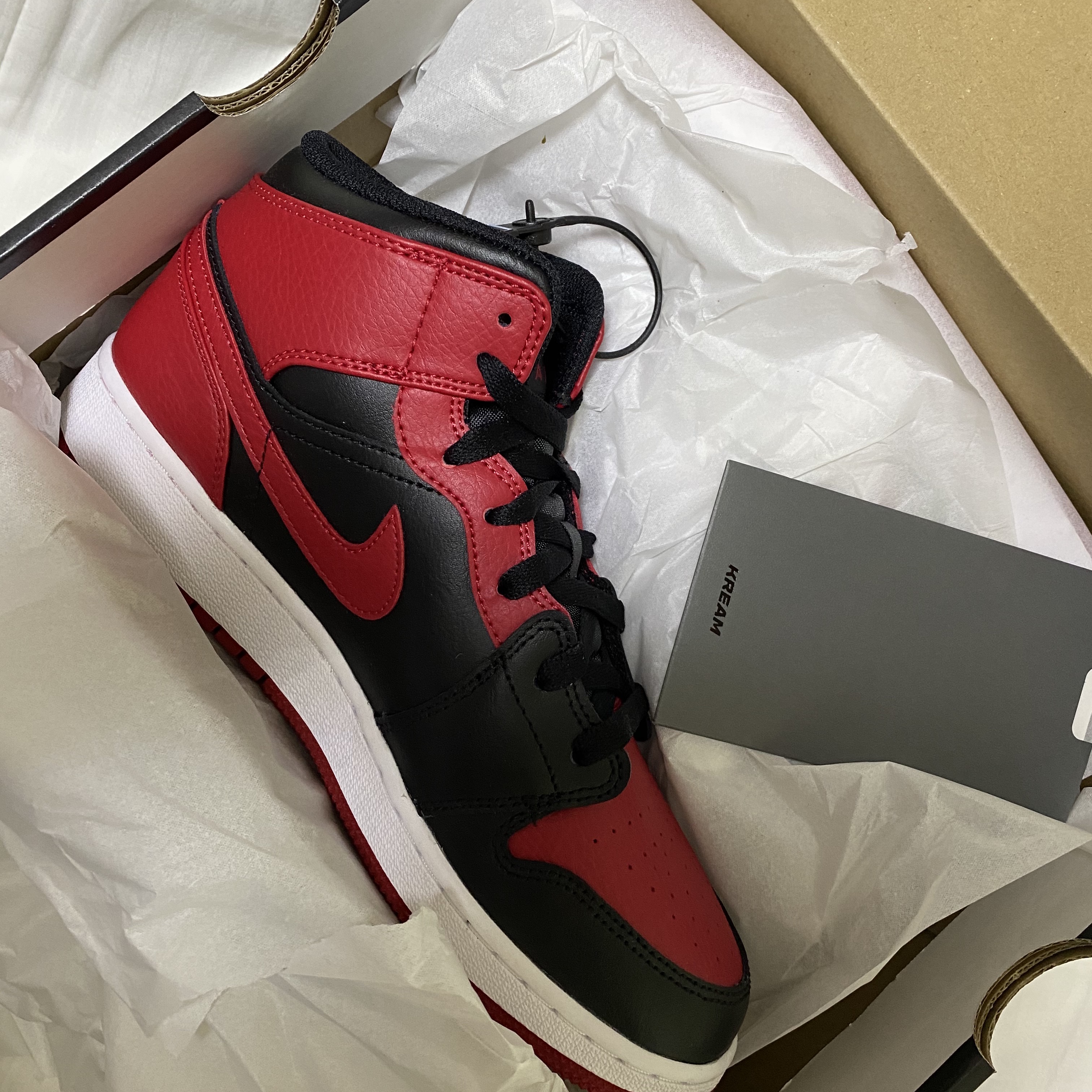 (GS) Jordan 1 Mid Bred Banned 2020 착용 스타일