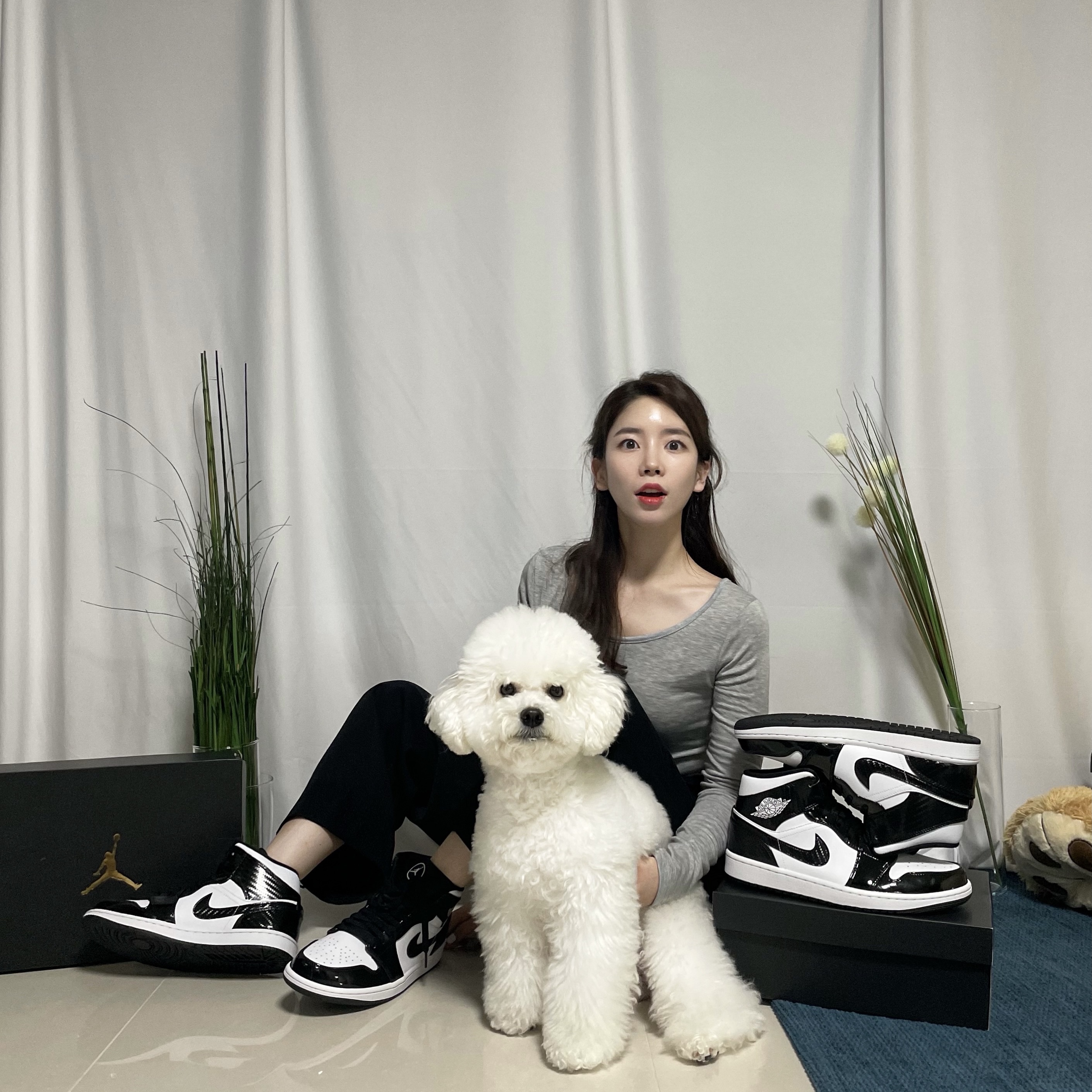 Jordan 1 Mid SE ASW Black 착용 스타일