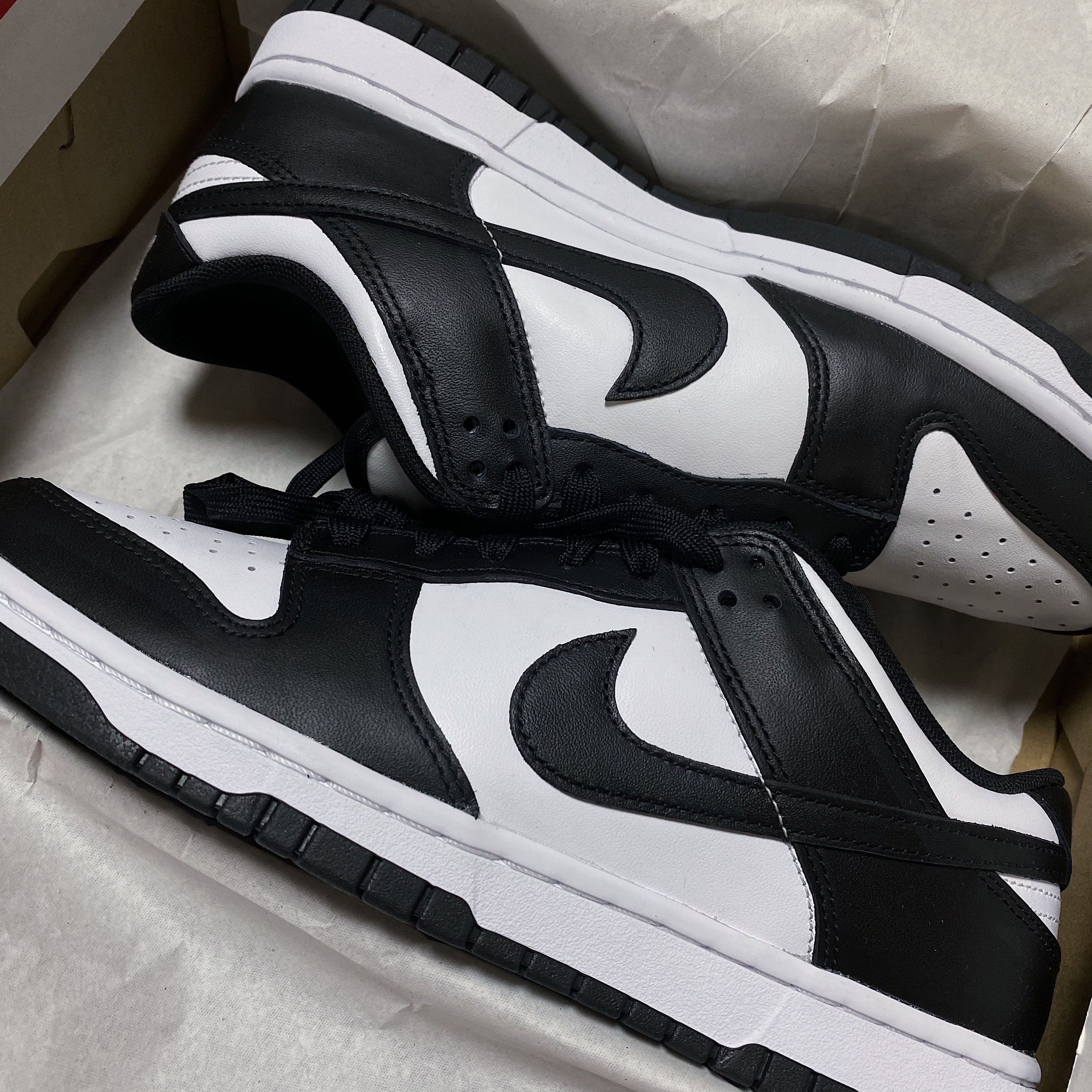 Nike Dunk Low Retro Black, (GS) Nike Dunk Low Black 착용 스타일