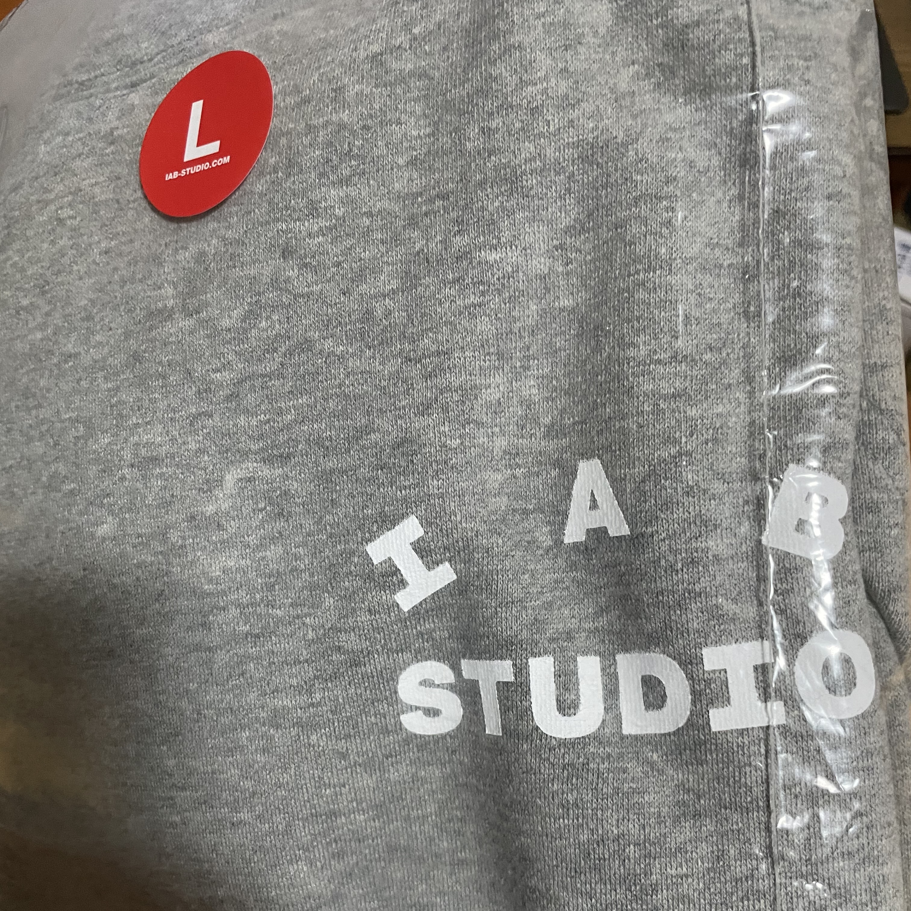 IAB Studio Hoodie Gray - 21SS 착용 스타일 - 3