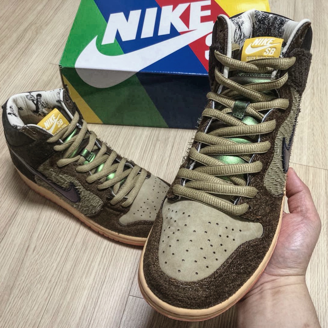 Nike x Concepts SB Dunk High Pro Mallard 착용 스타일 - 2