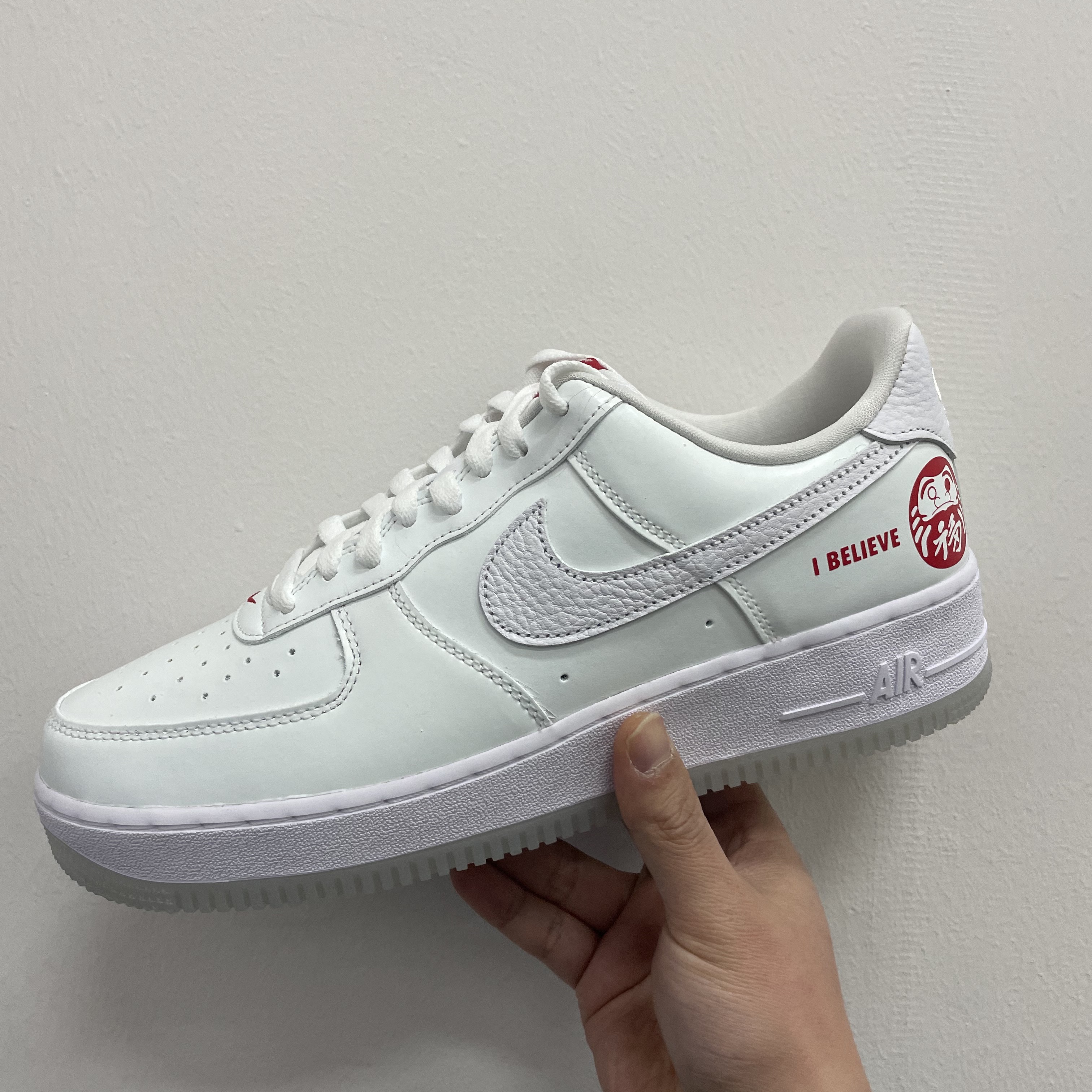 Nike Air Force 1 Low '07 PRM I Believe 착용 스타일 - 1