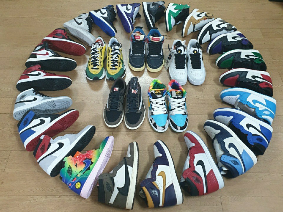 Nike x Peaceminusone Air Force 1 Low Para-Noise 2.0 착용 스타일 - 4