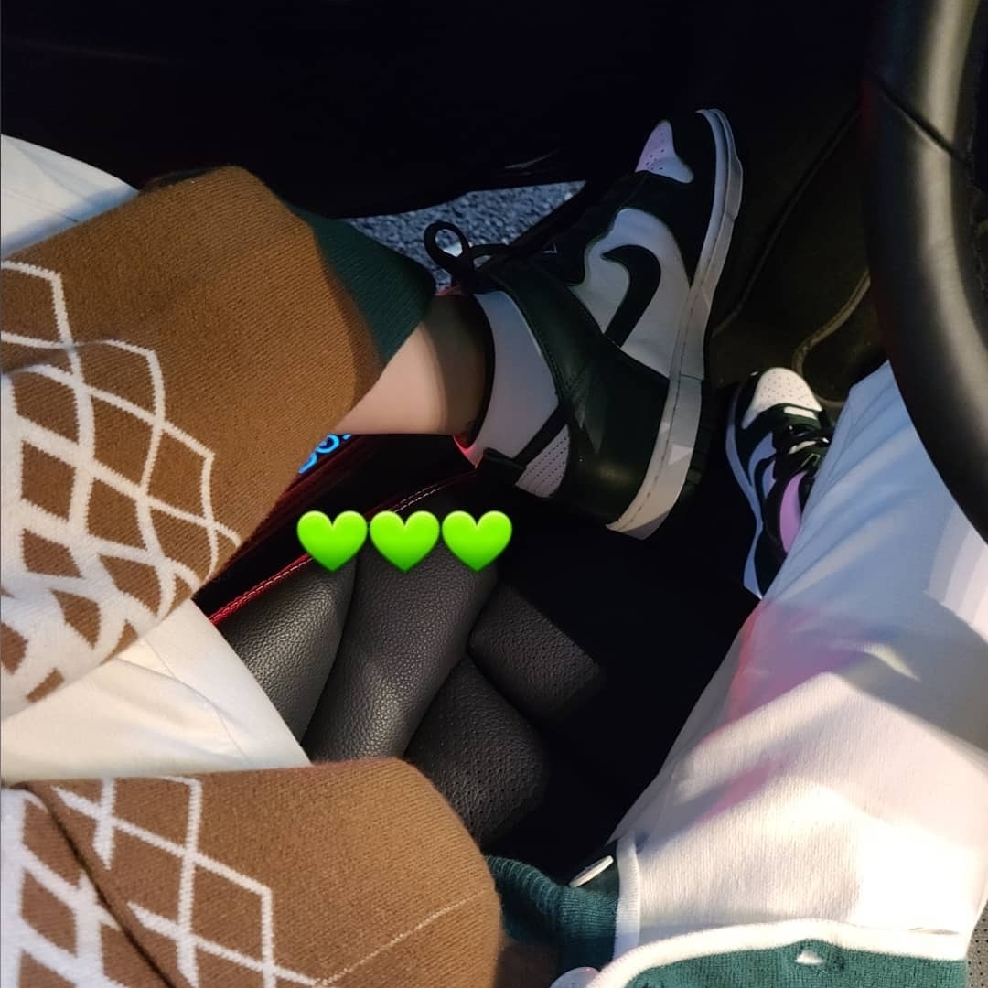 Nike Dunk High SP Spartan Green 착용 스타일