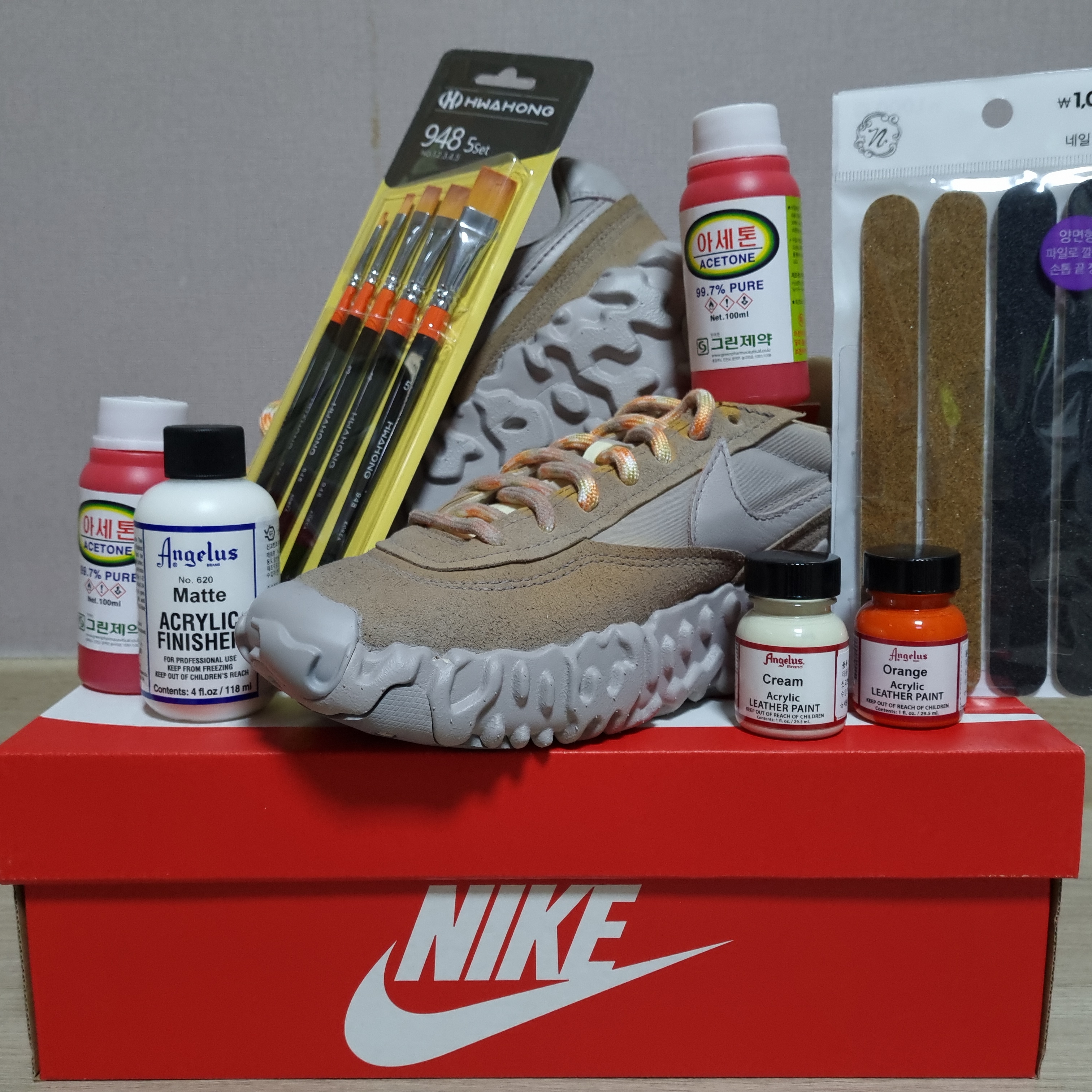 Nike Overbreak SP College Grey 착용 스타일