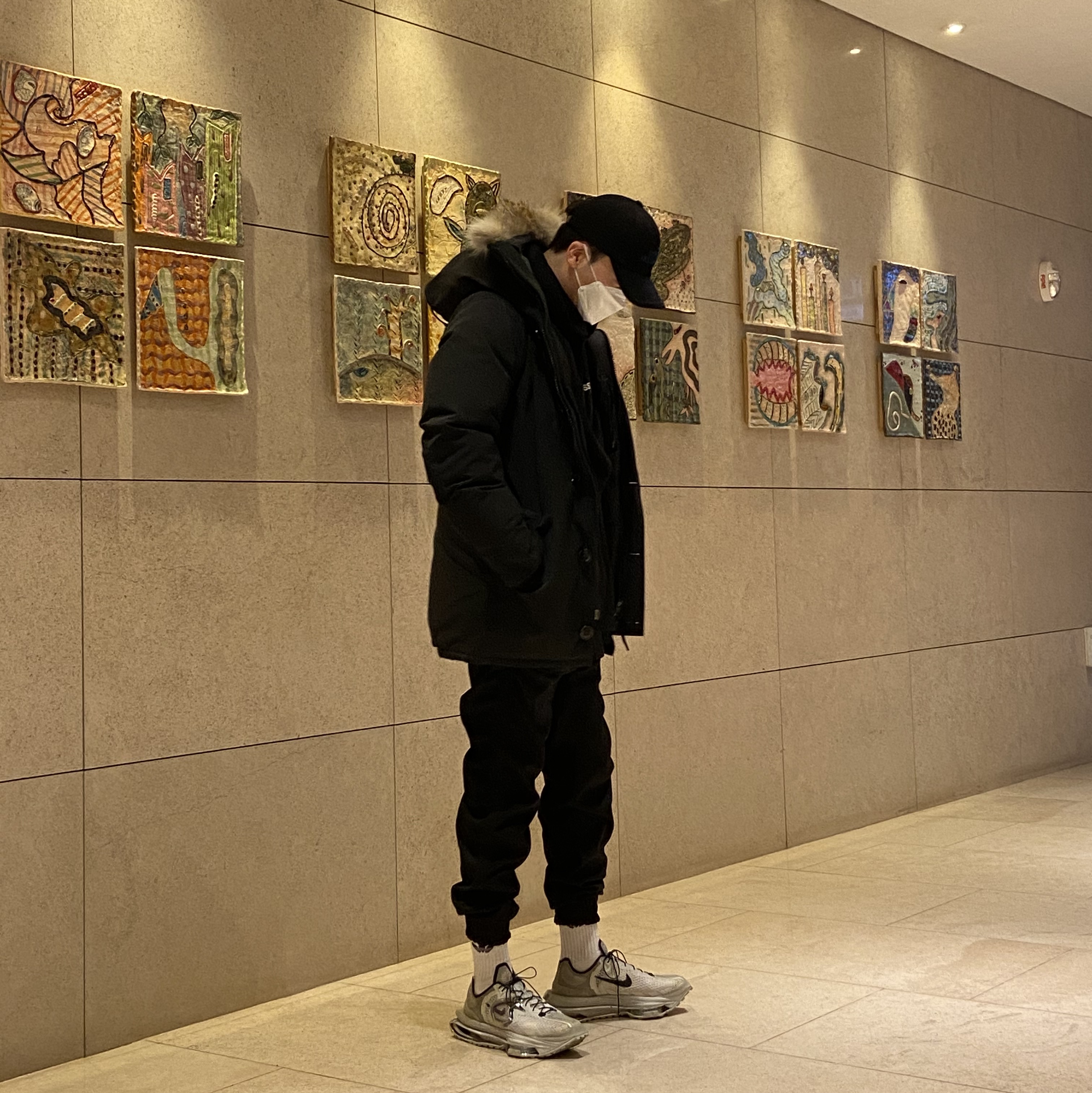Nike x Matthew M Williams Zoom 004 Stone 착용 스타일 - 1