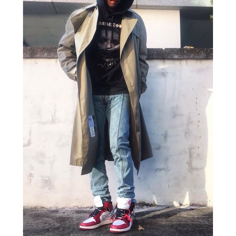 Jordan 1 x Off-White Retro High Chicago The Ten 착용 스타일