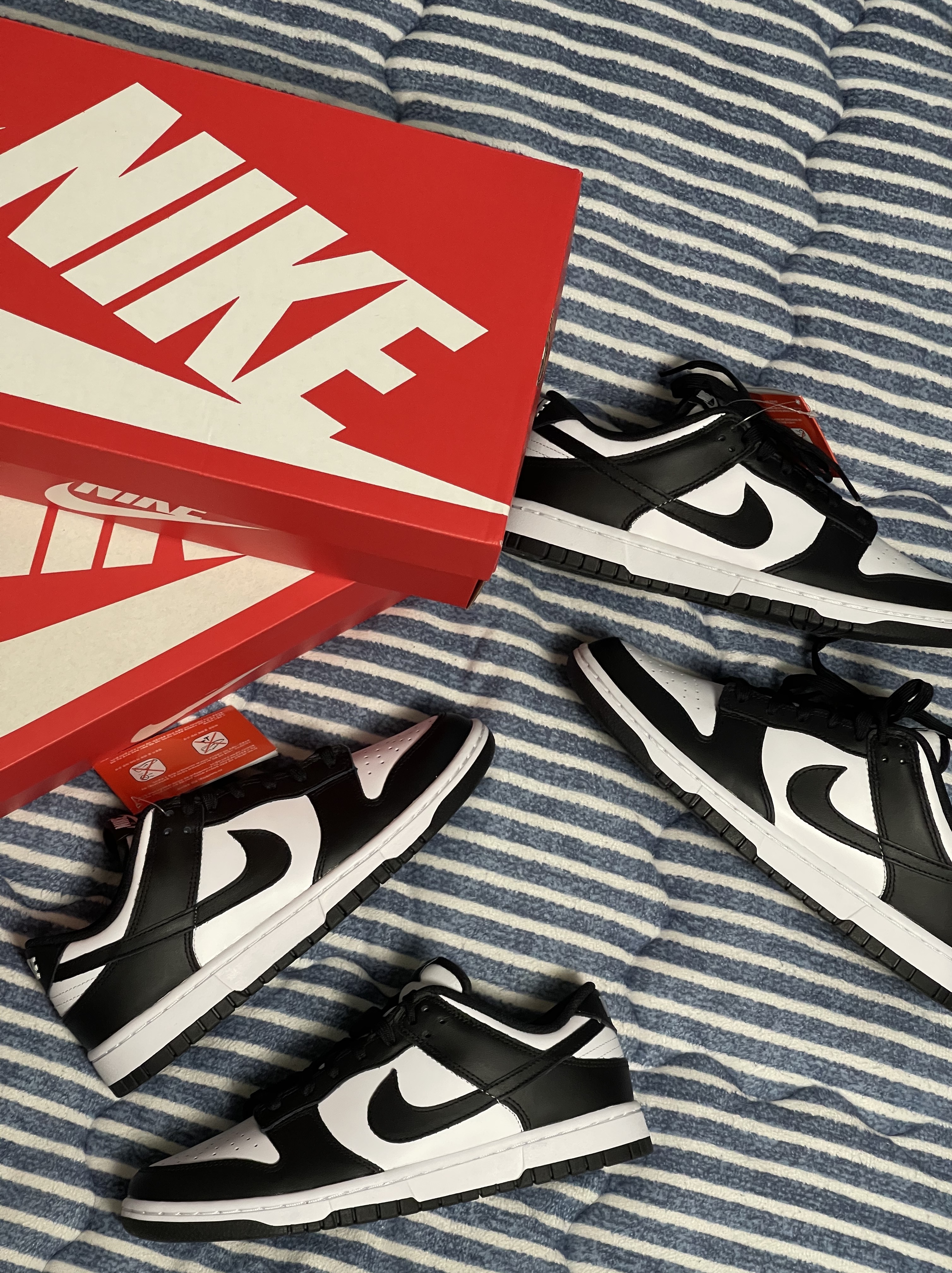 (W) Nike Dunk Low Black, Nike Dunk Low Retro Black 착용 스타일