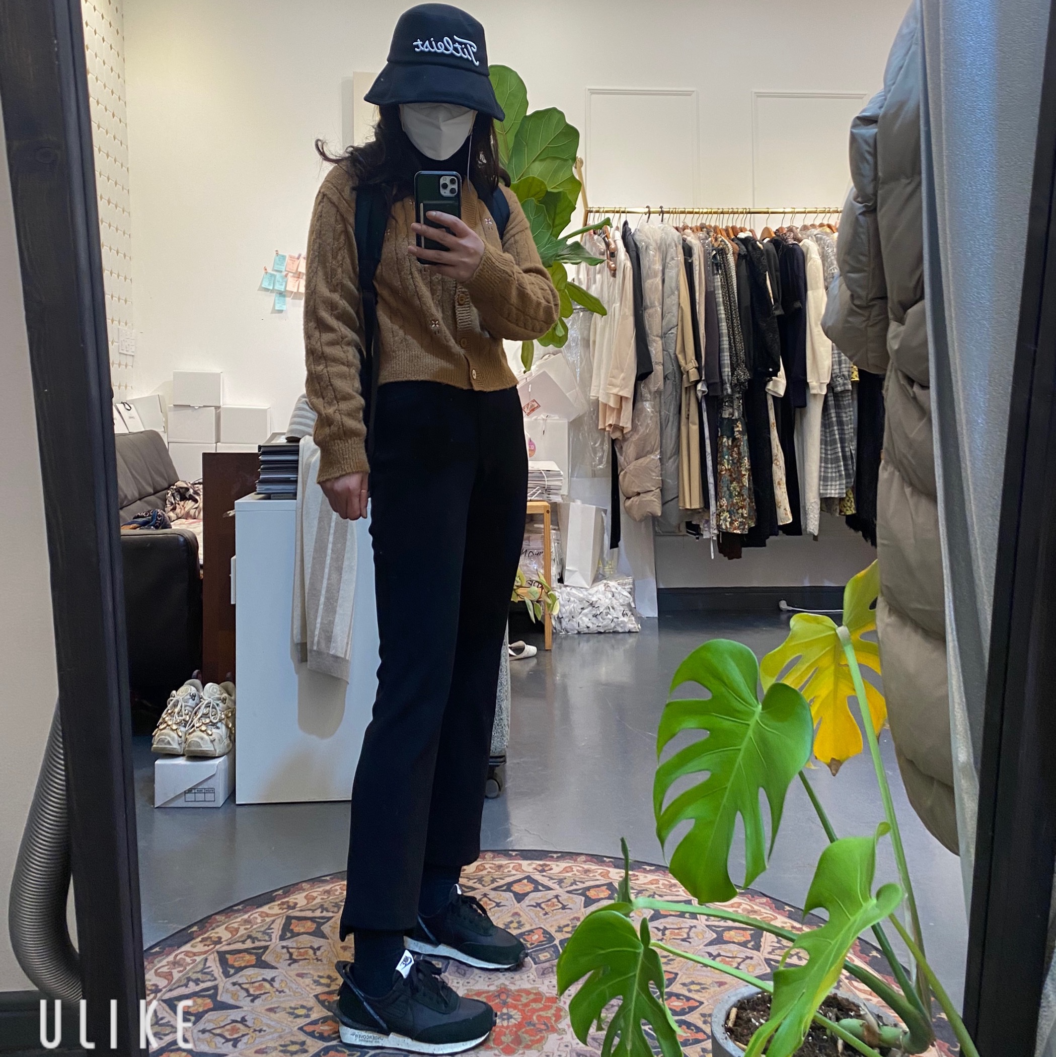 (W) Nike x Undercover Daybreak Black Sail 착용 스타일