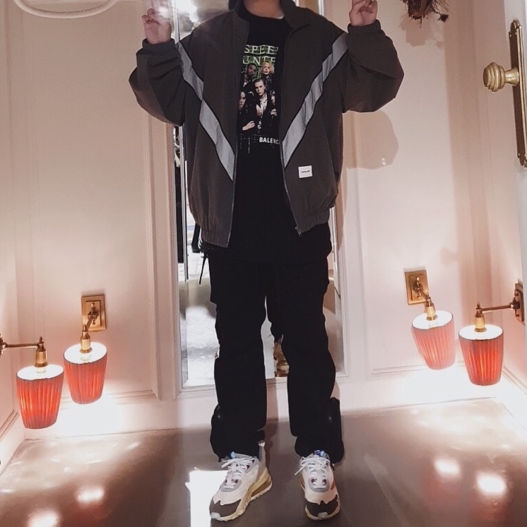 Nike x Travis Scott Air Max 270 React Cactus Trails 착용 스타일 - 2