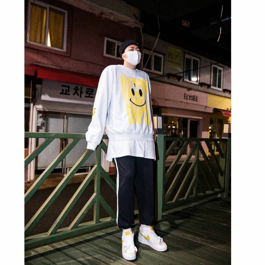 Nike Air Force 1 '07 Low White 착용 스타일