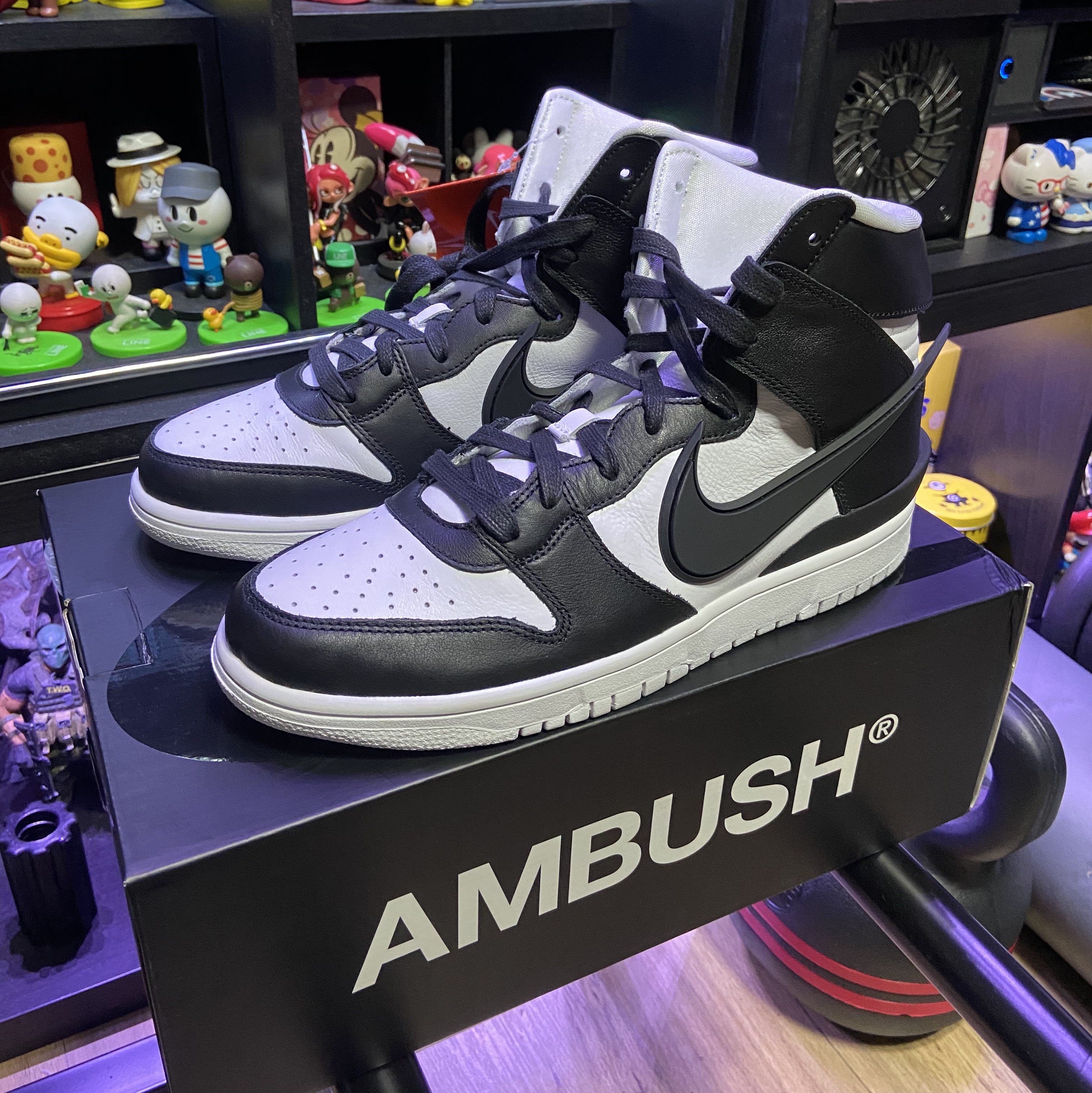 Nike x Ambush Dunk High Black 착용 스타일 - 2