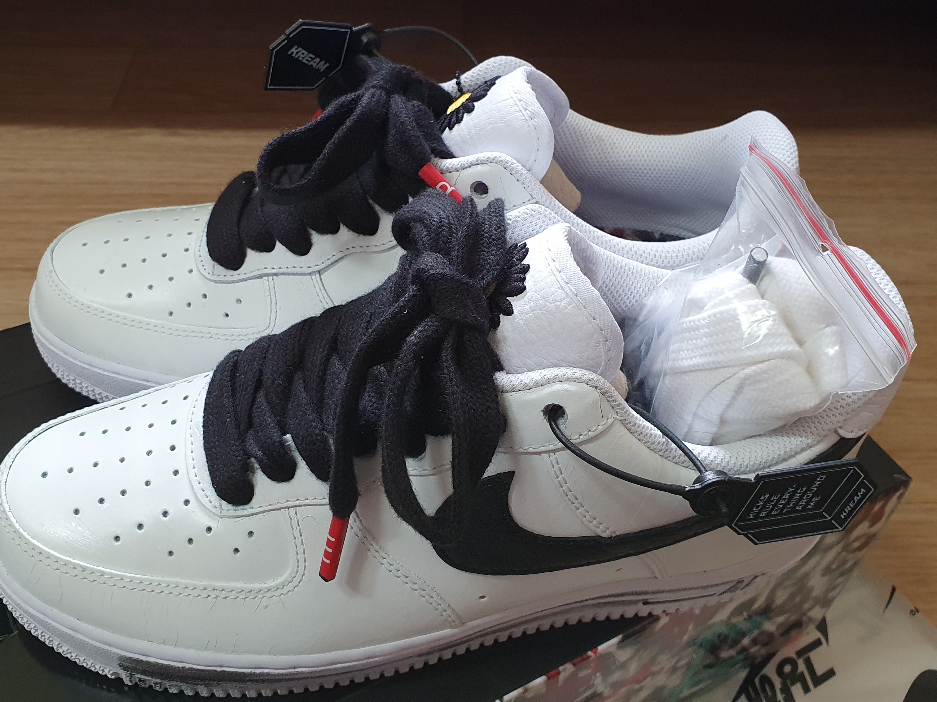 Nike x Peaceminusone Air Force 1 Low Para-Noise 2.0 착용 스타일