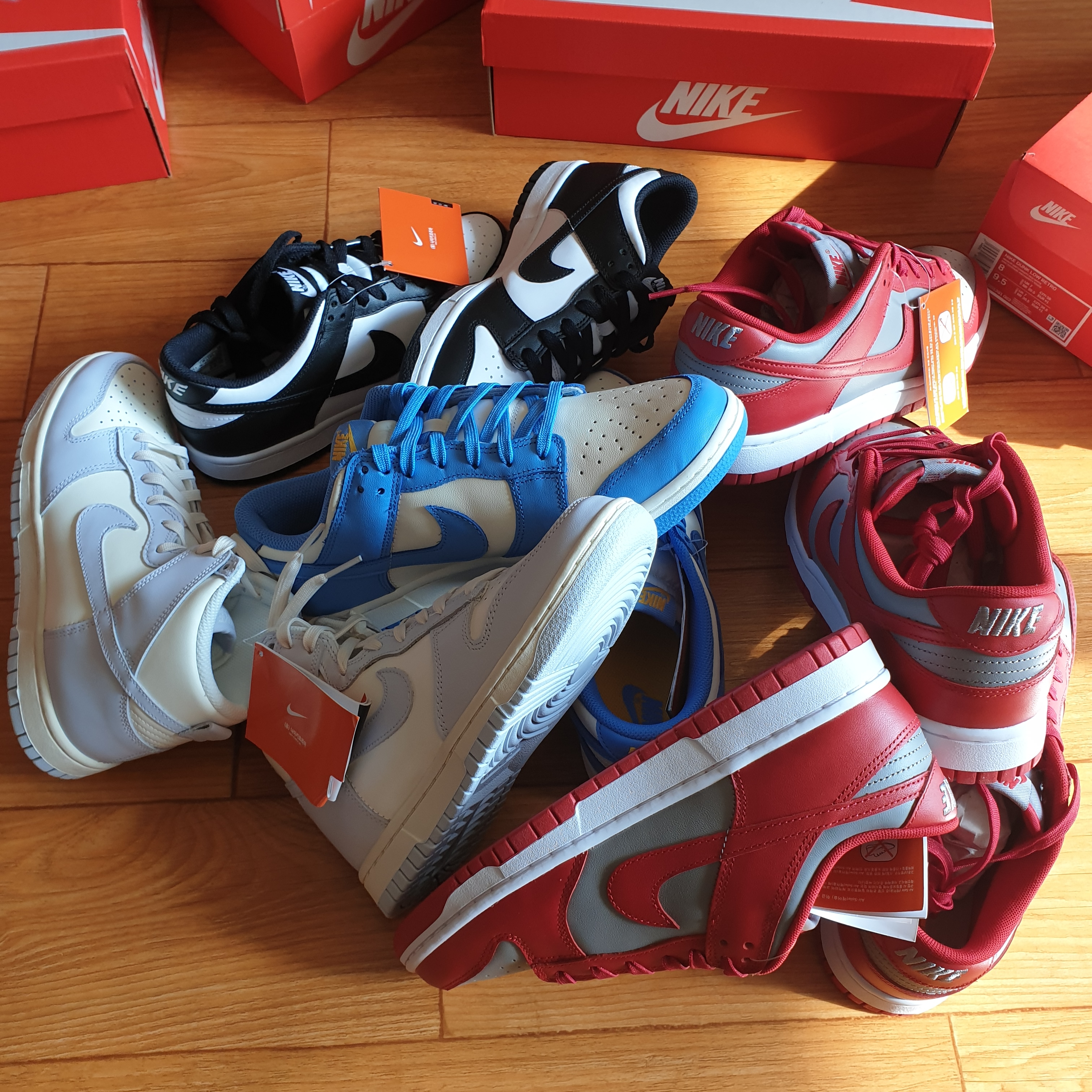 Nike Dunk Low Retro Black, (W) Nike Dunk Low Coast 착용 스타일