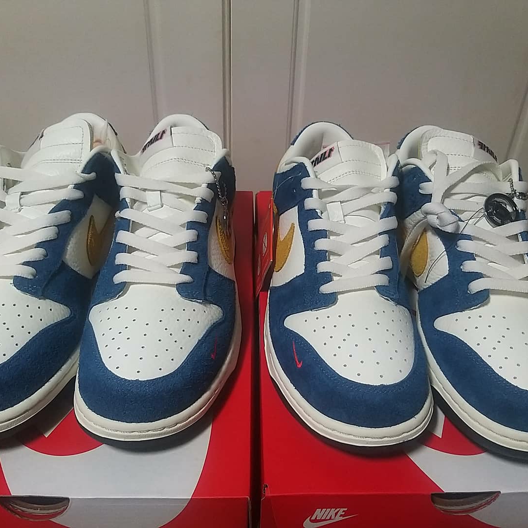 Nike x Kasina Dunk Low 80's Bus 착용 스타일