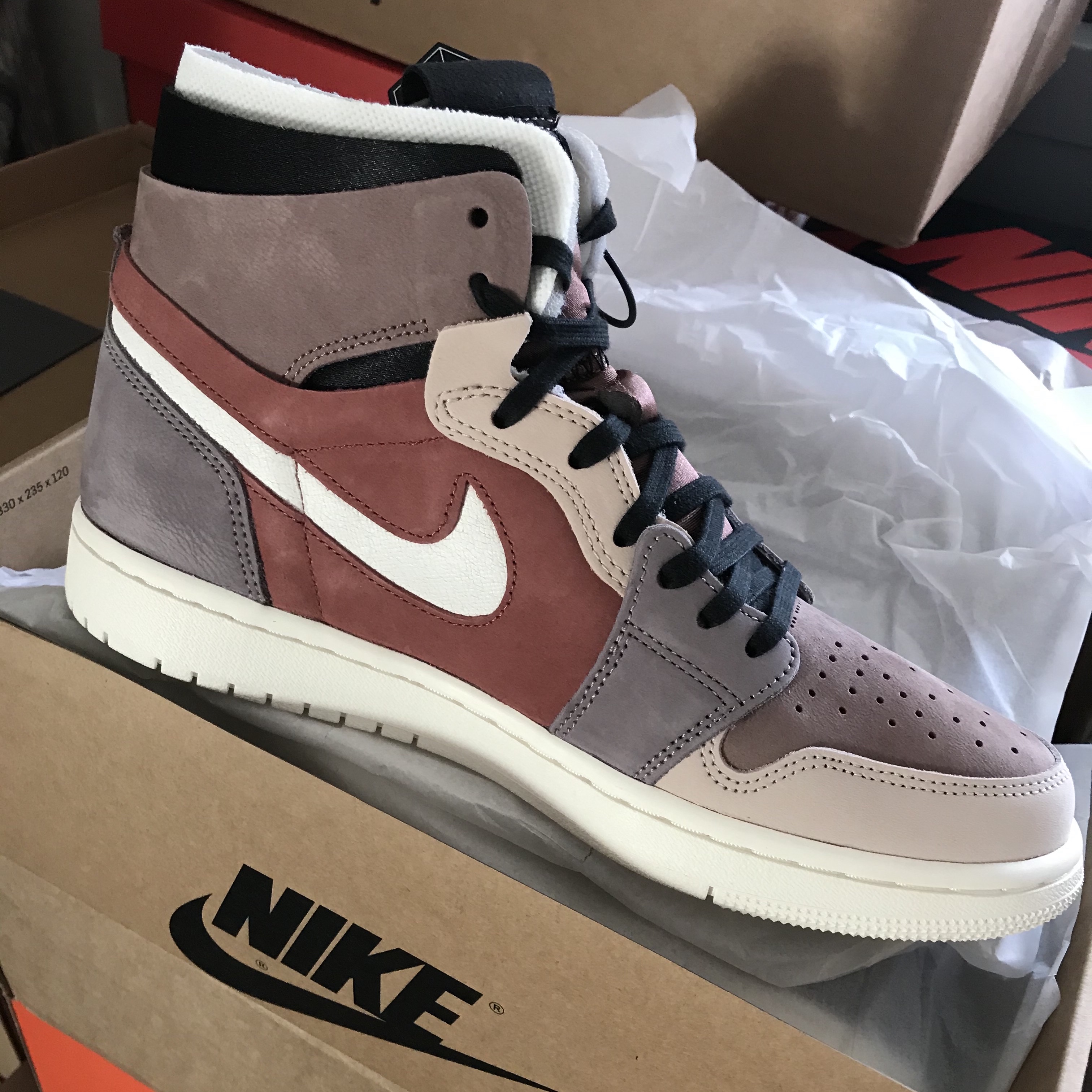 (W) Jordan 1 Zoom Air CMFT Rust 착용 스타일