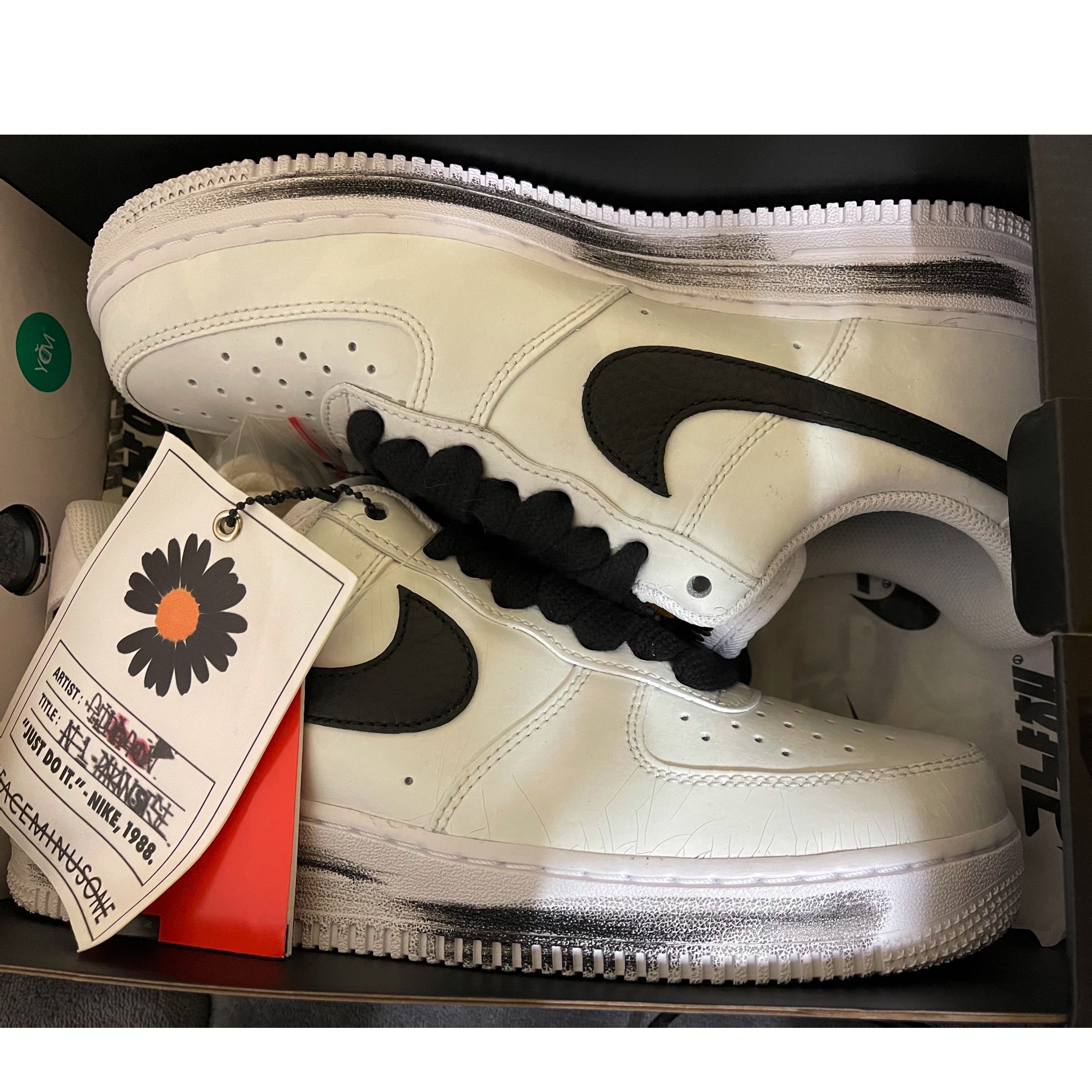 Nike x Peaceminusone Air Force 1 Low Para-Noise 2.0 착용 스타일