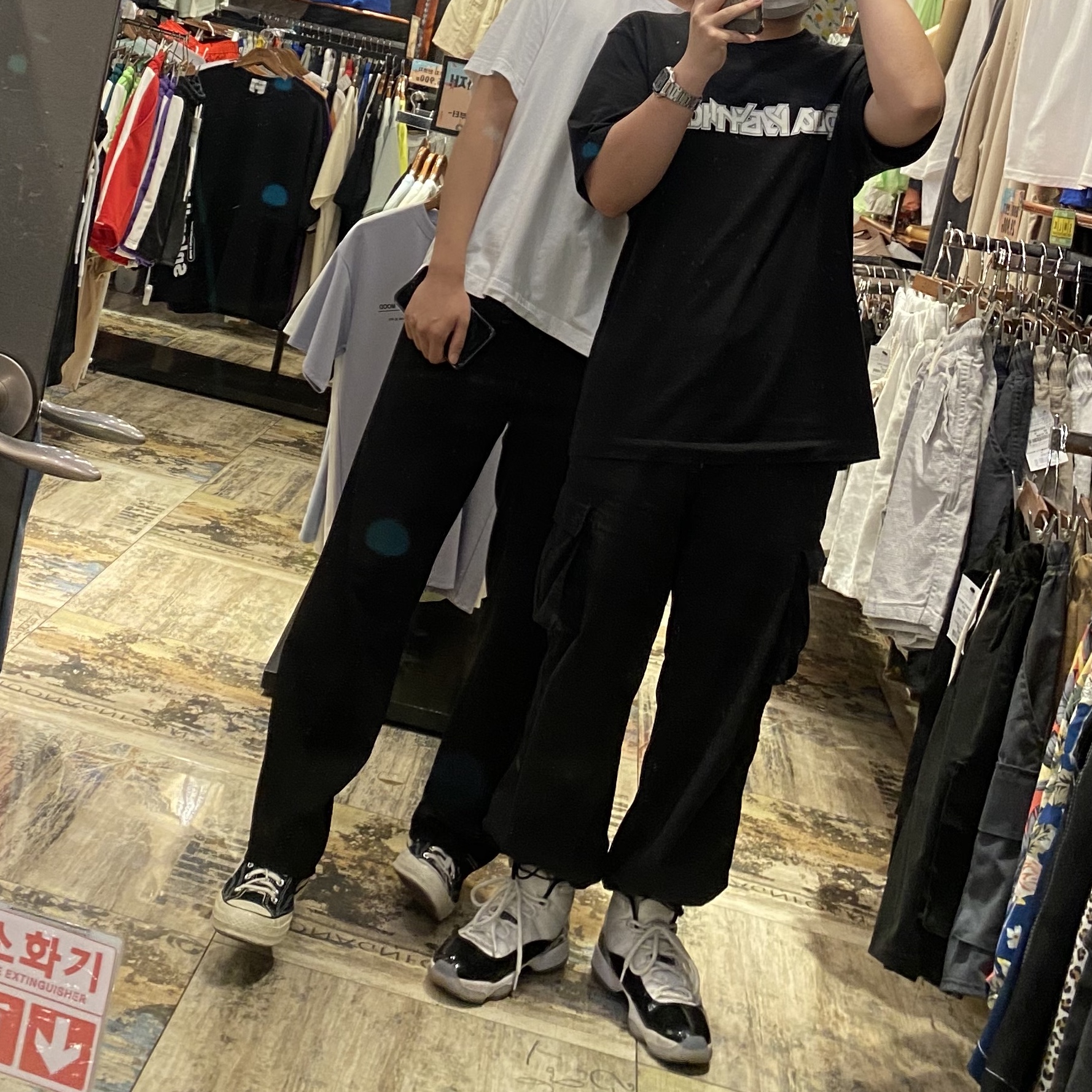 Jordan 11 Retro Concord 2018 착용 스타일