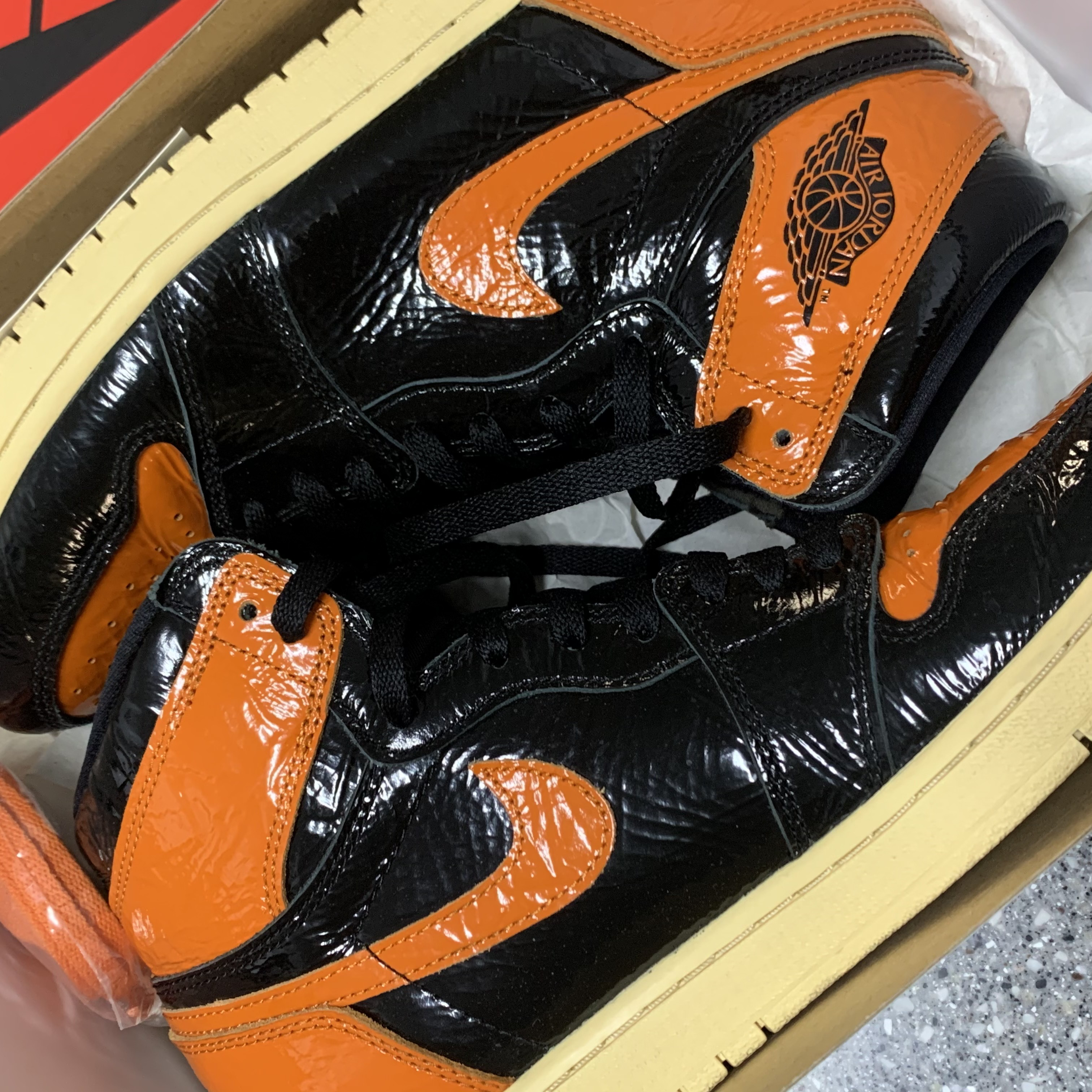 Jordan 1 Retro High Shattered Backboard 3.0 착용 스타일