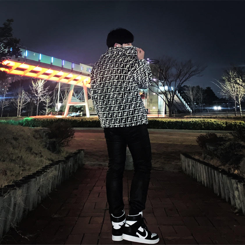 Nike x Ambush Dunk High Black 착용 스타일