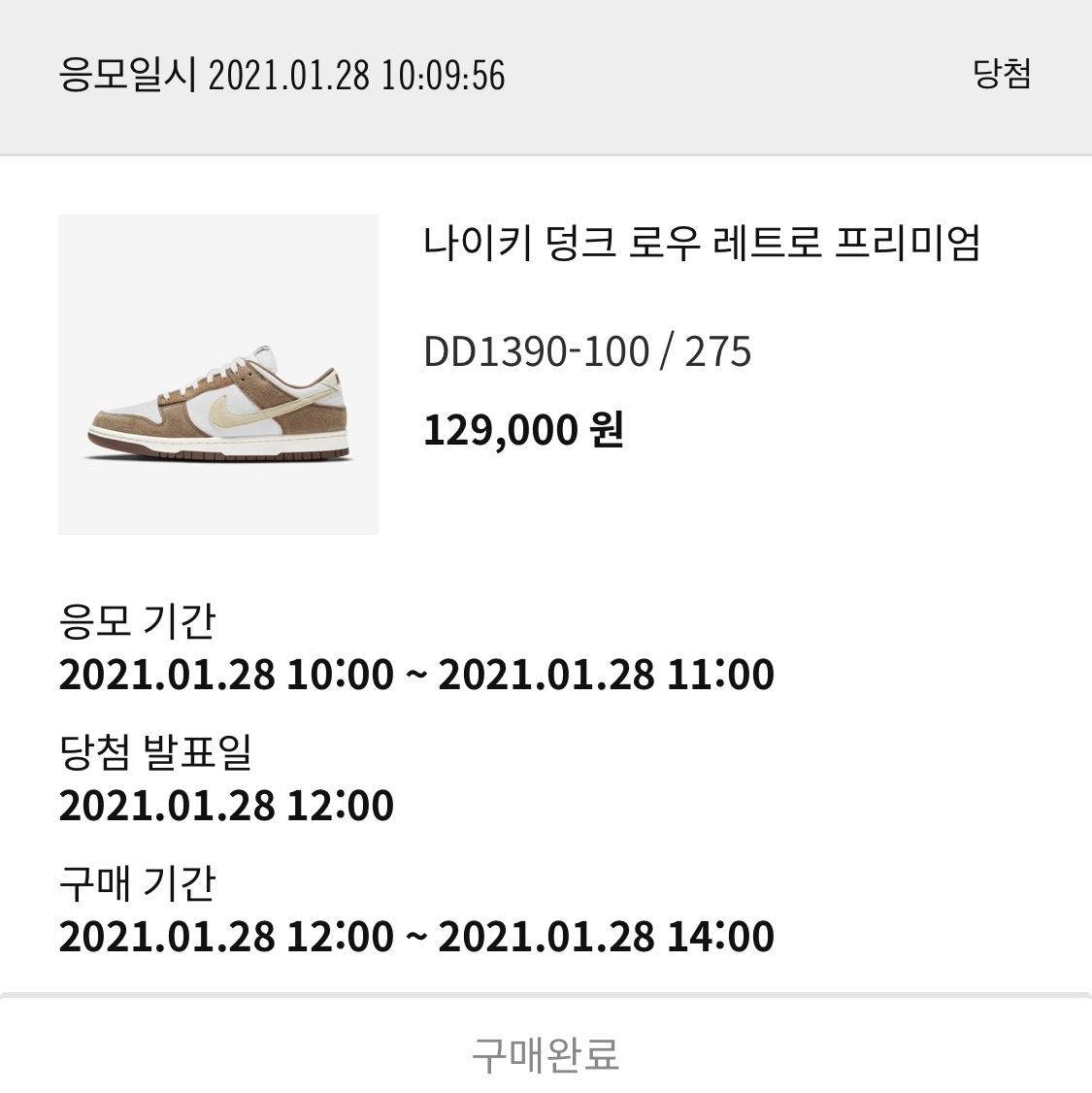 Nike Dunk Low Pro Premium Medium Curry 착용 스타일 - 1