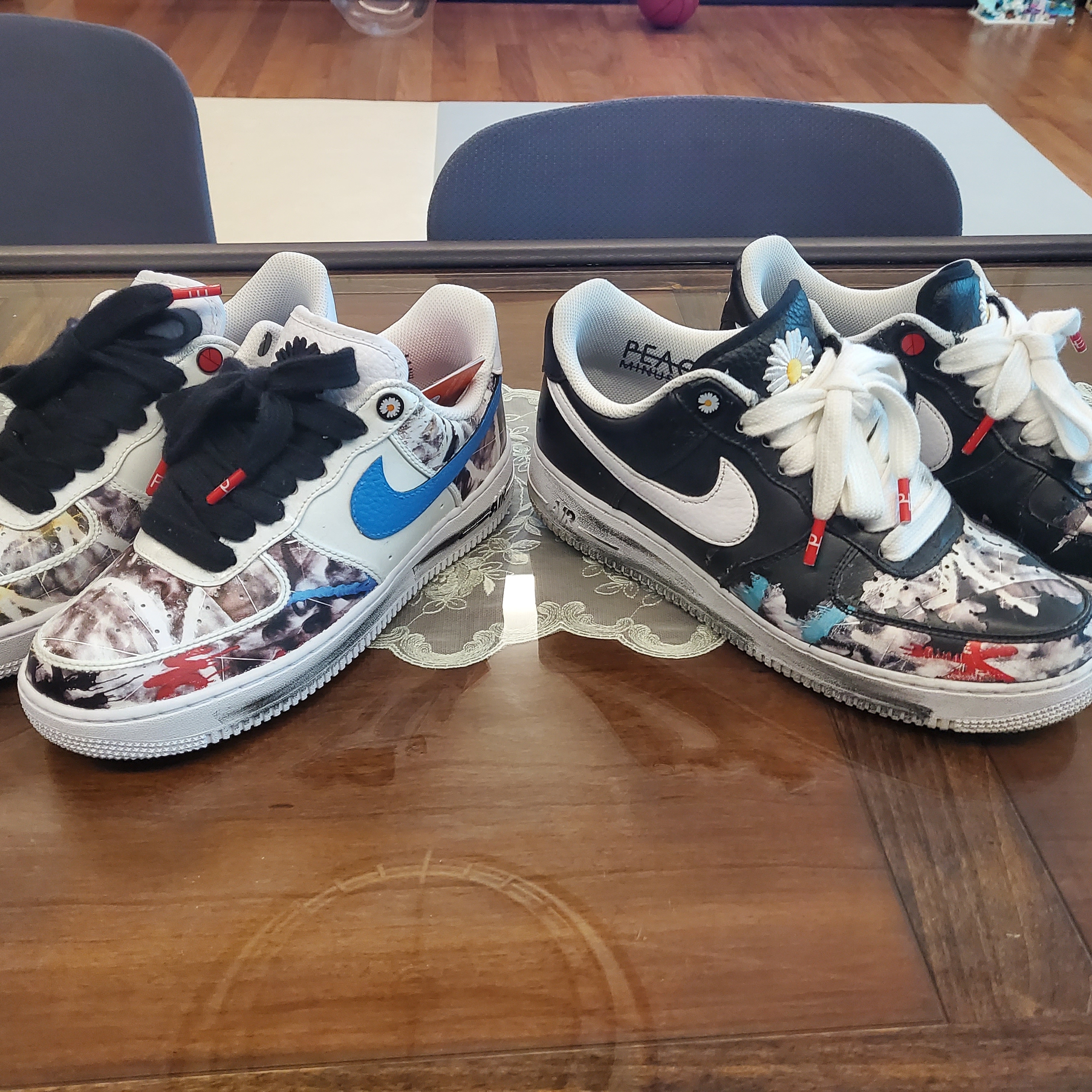 Nike x Peaceminusone Air Force 1 Low Para-Noise 2.0, Nike x Peaceminusone Air Force 1 Low Para-Noise 착용 스타일