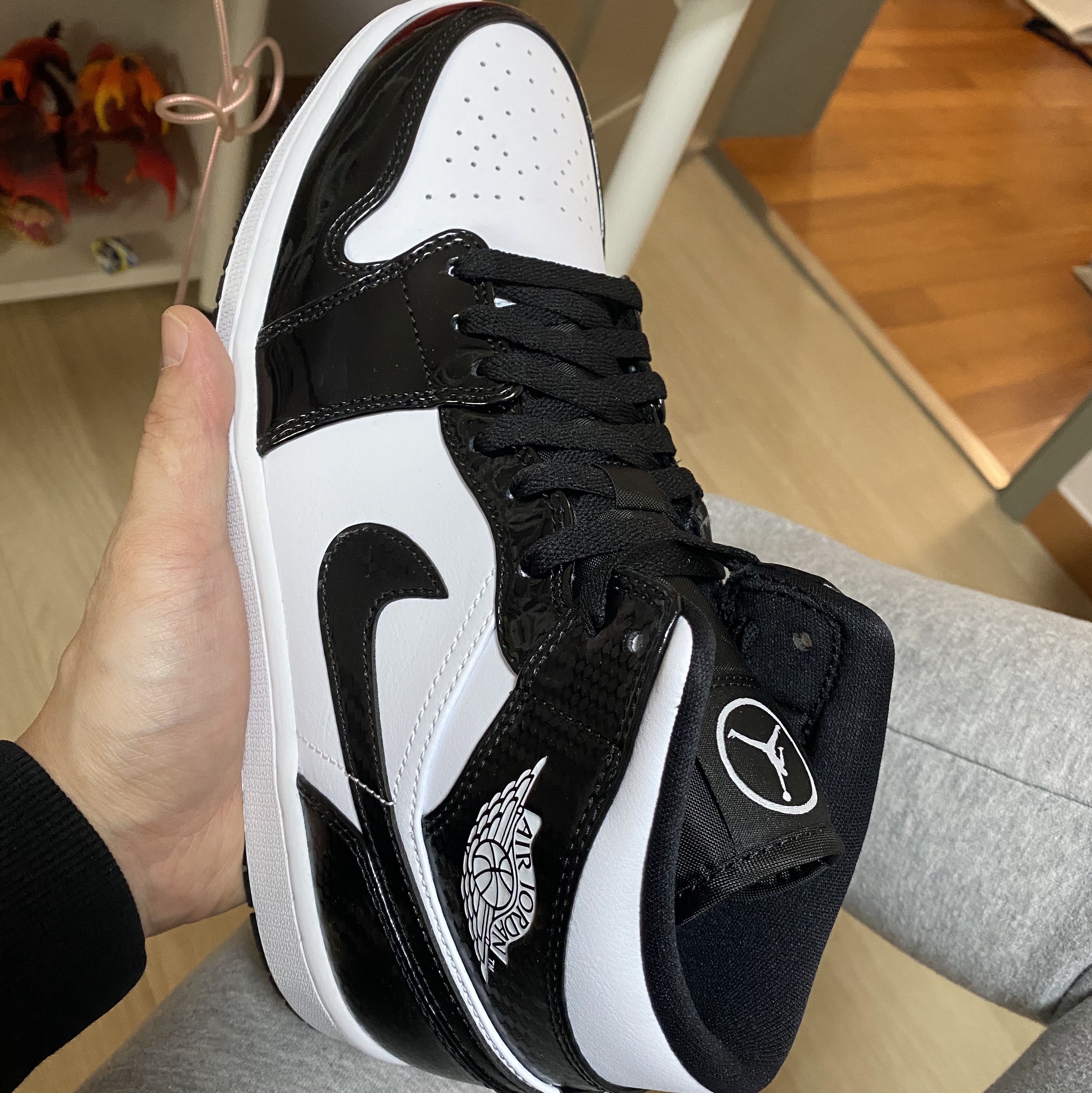 Nike Dunk Low Pro Premium Medium Curry, Nike Dunk Low Retro Black 착용 스타일 - 3