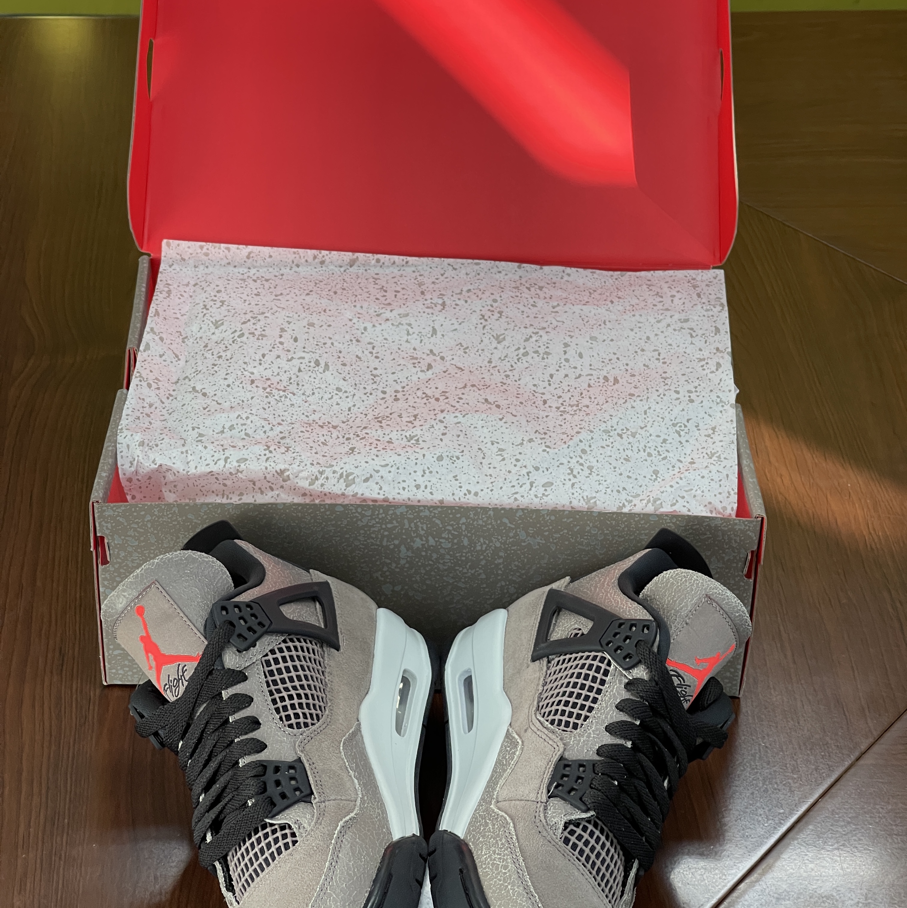 Jordan 4 Retro Taupe Haze 착용 스타일 - 5