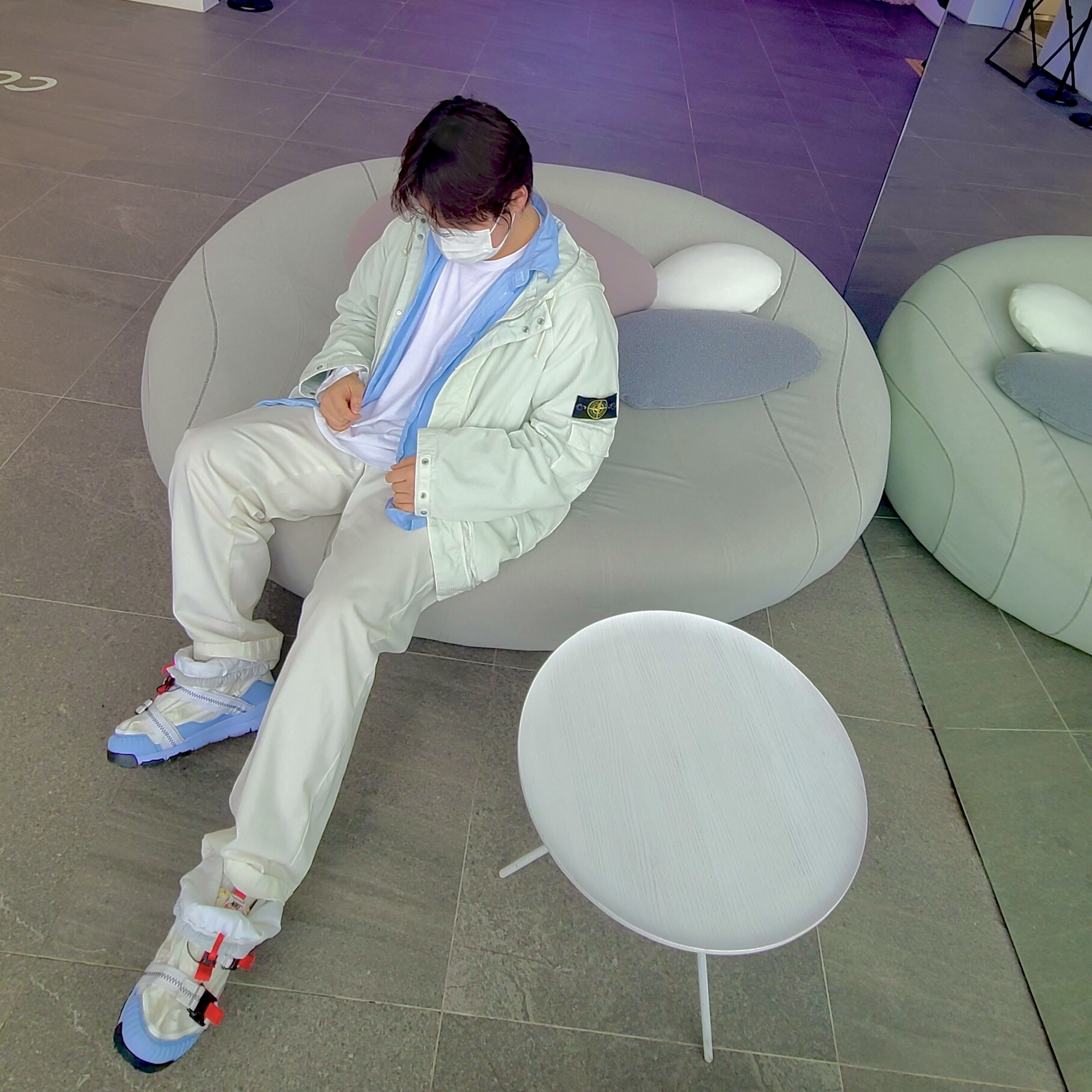 Nike x Tom Sachs Mars Yard Overshoe 3.0, Supreme x Stone Island Corduroy Jacket Stone - 20FW 착용 스타일