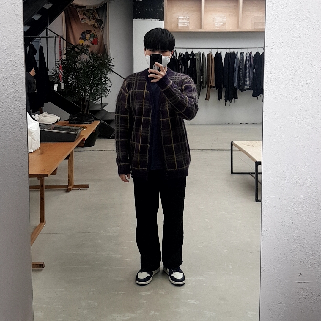 Jordan 1 Retro High Obsidian UNC 착용 스타일