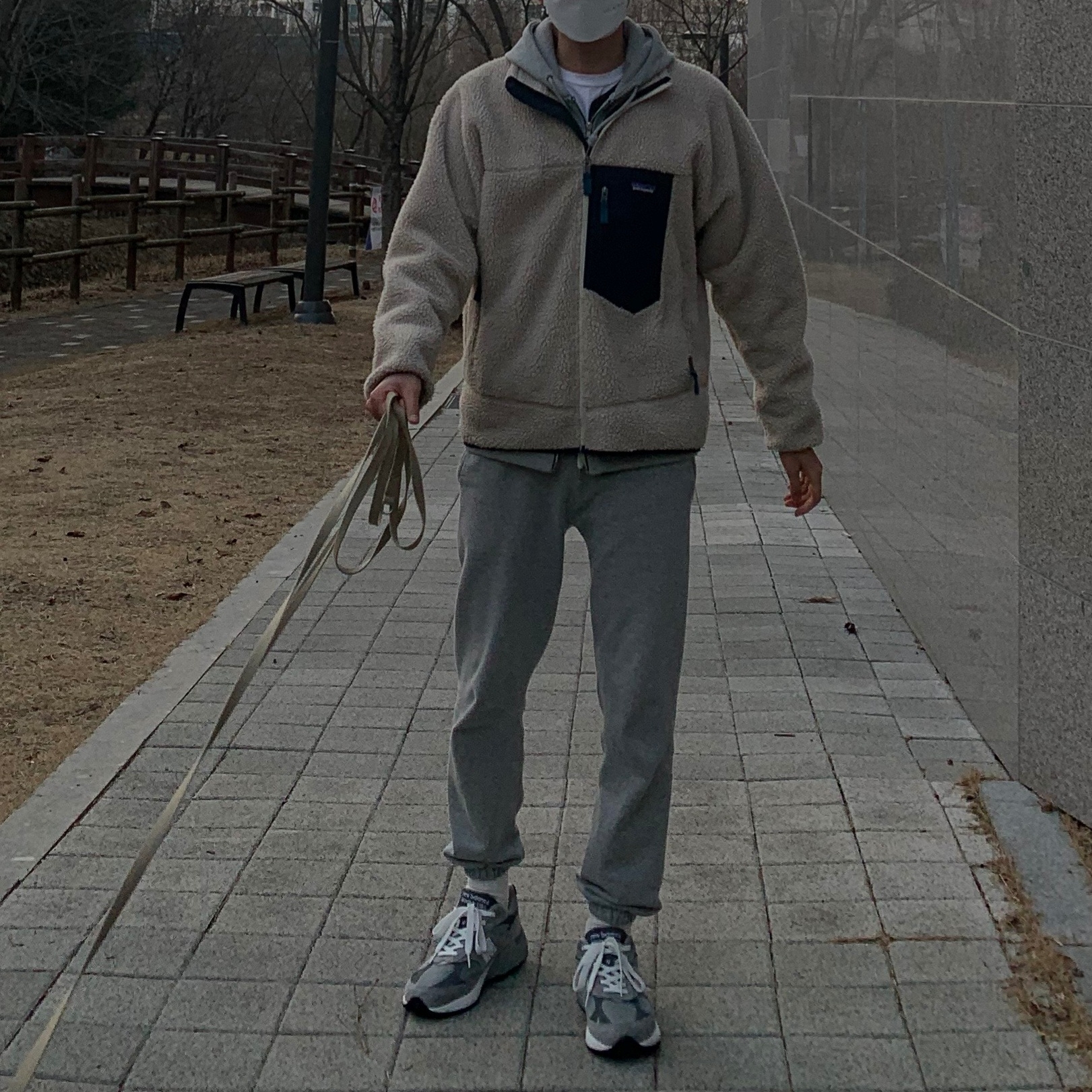 New Balance 993 Made in USA Grey - D Standard 착용 스타일