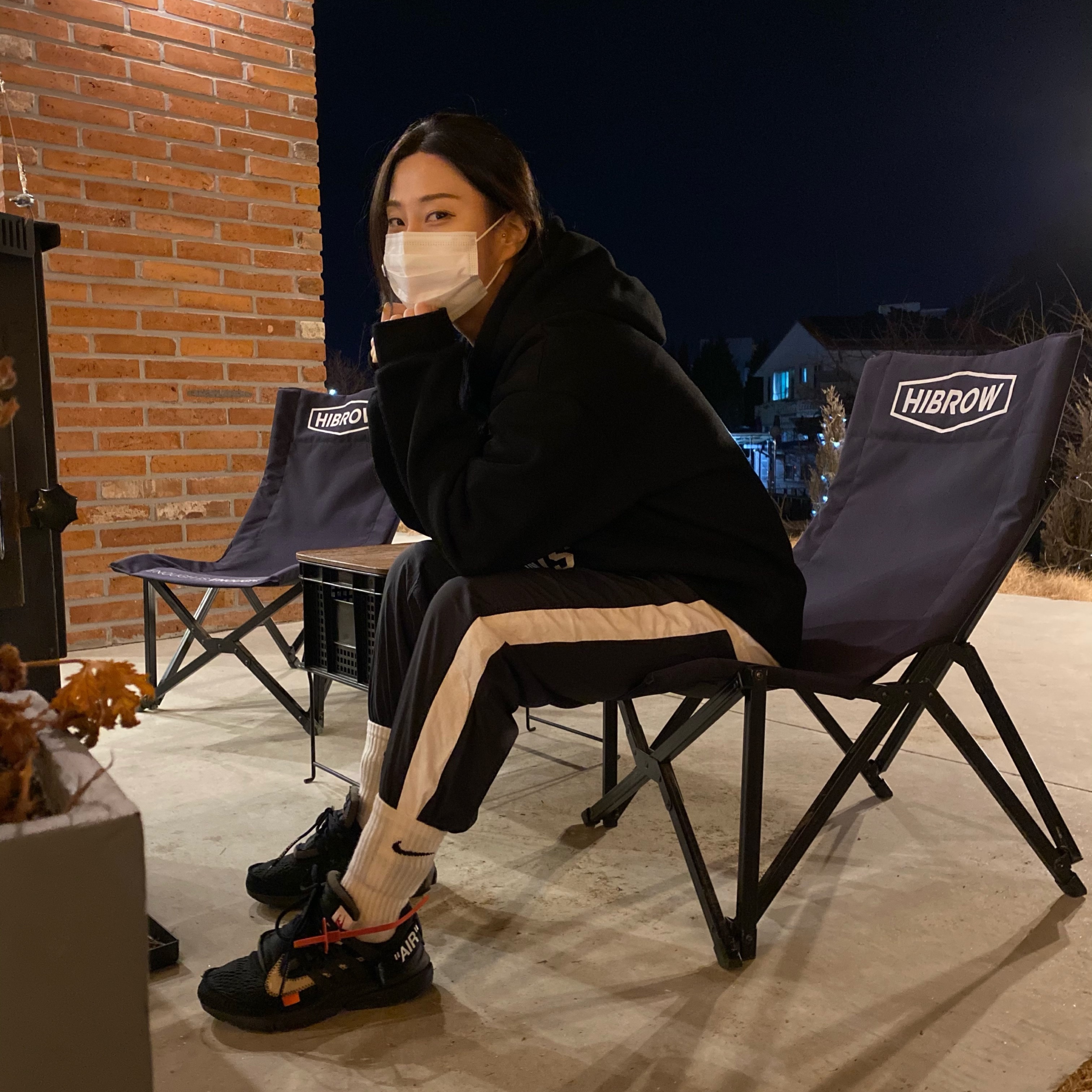 Nike x Off-White Air Presto Black 착용 스타일