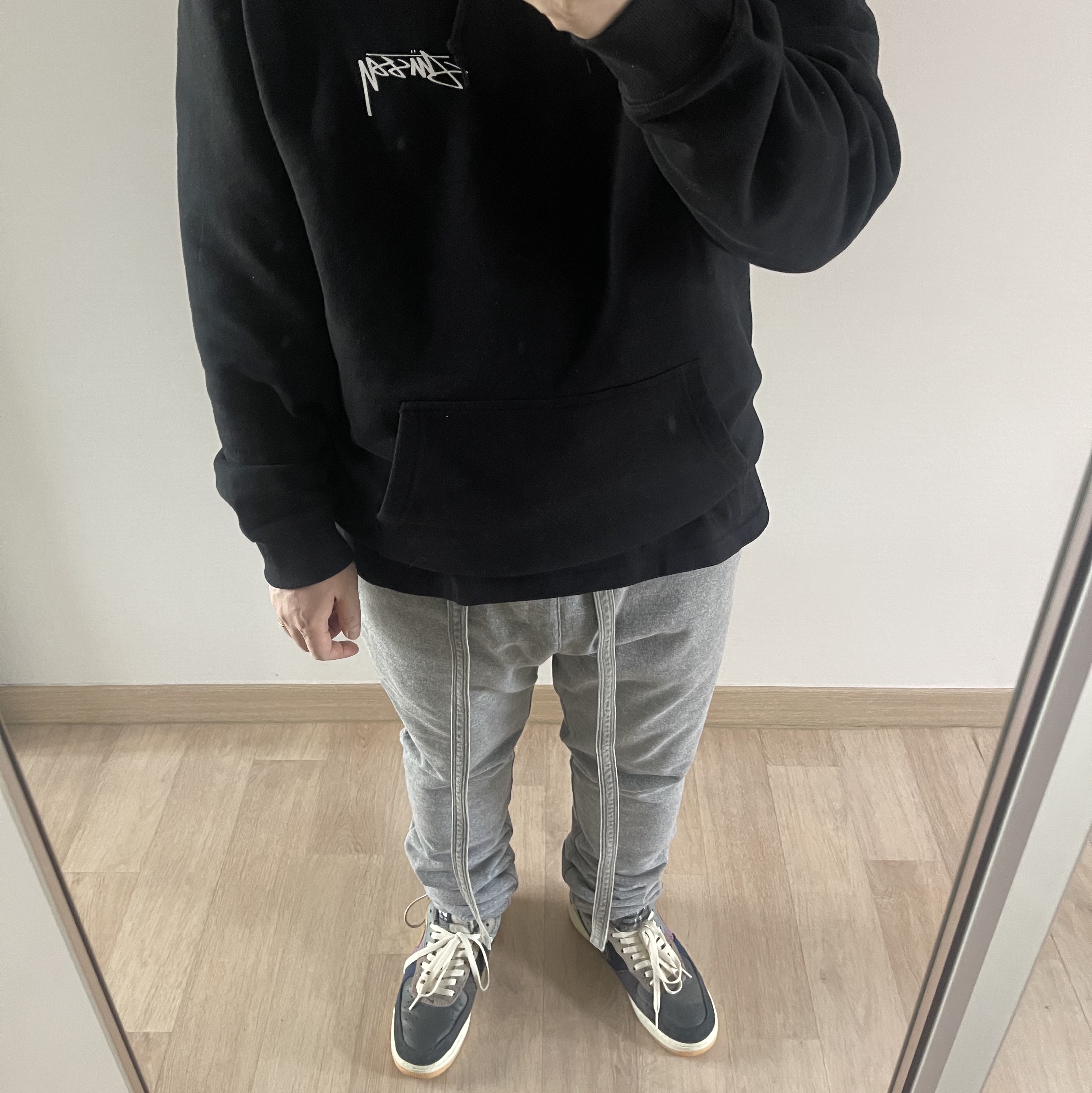 Nike x Travis Scott Air Force 1 Low Cactus Jack 착용 스타일