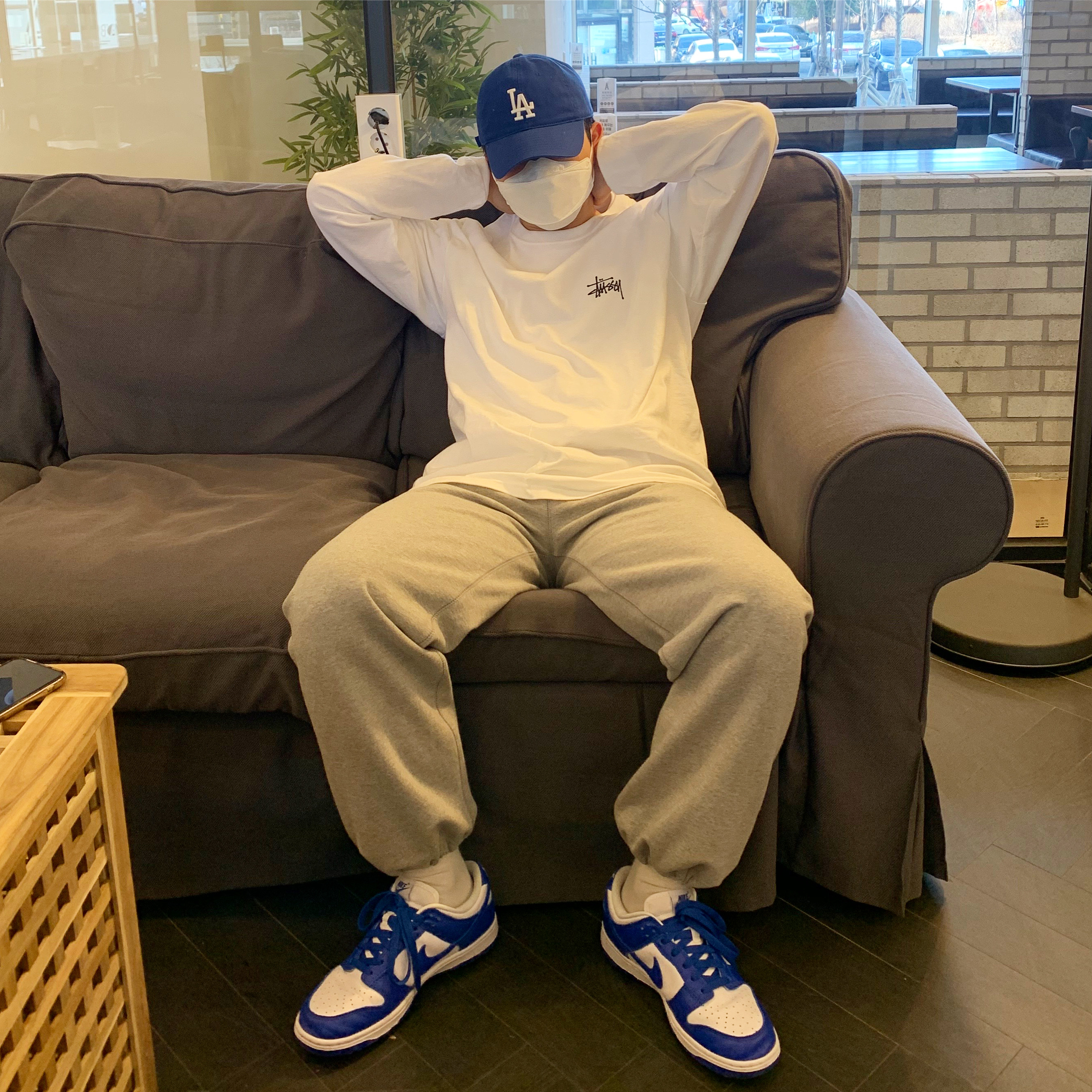 Nike Dunk Low SP Kentucky 2020 착용 스타일