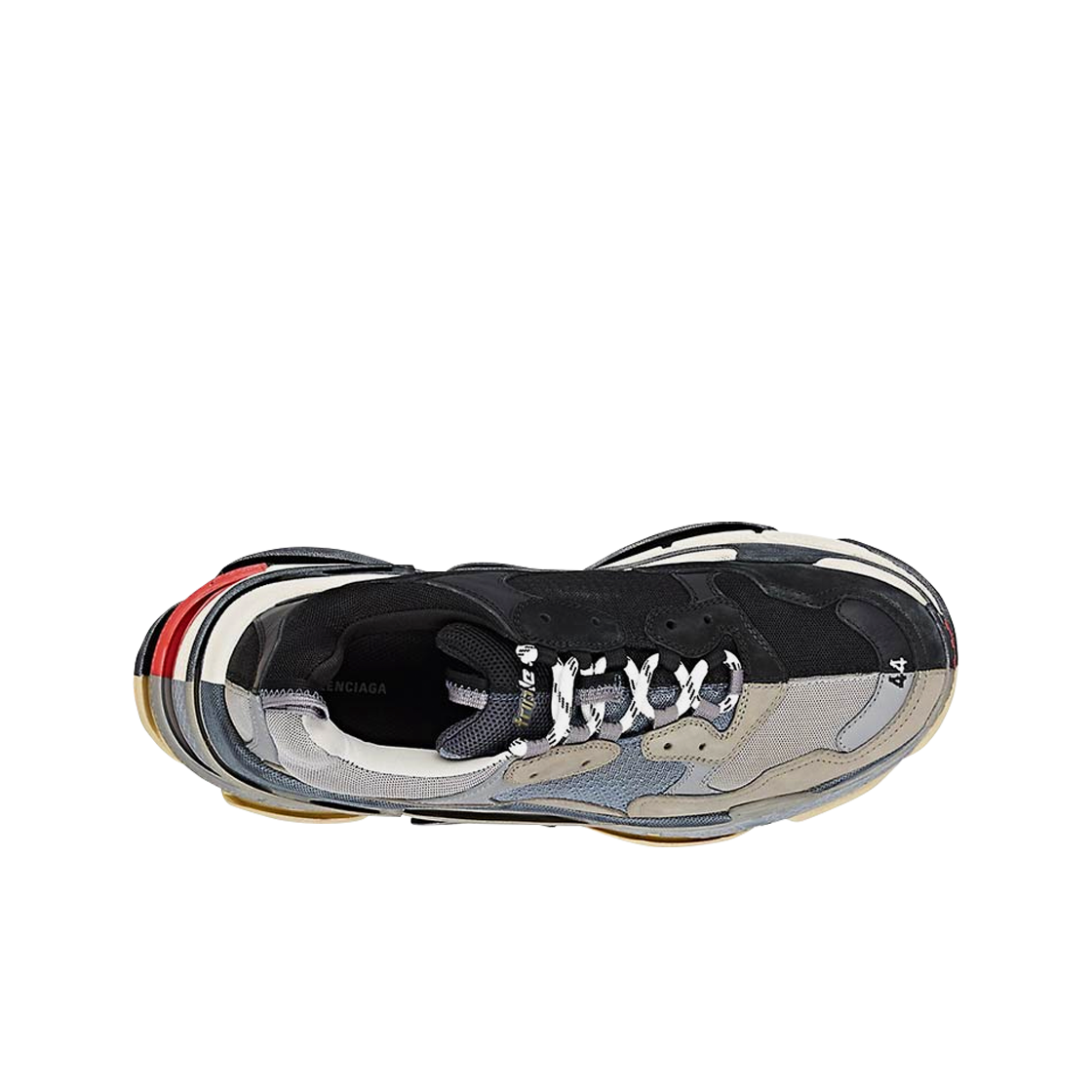 발렌시아가 트리플 S 스플릿 블랙 그레이 2018(Balenciaga Triple S Split Brack Grey 2018) - 2