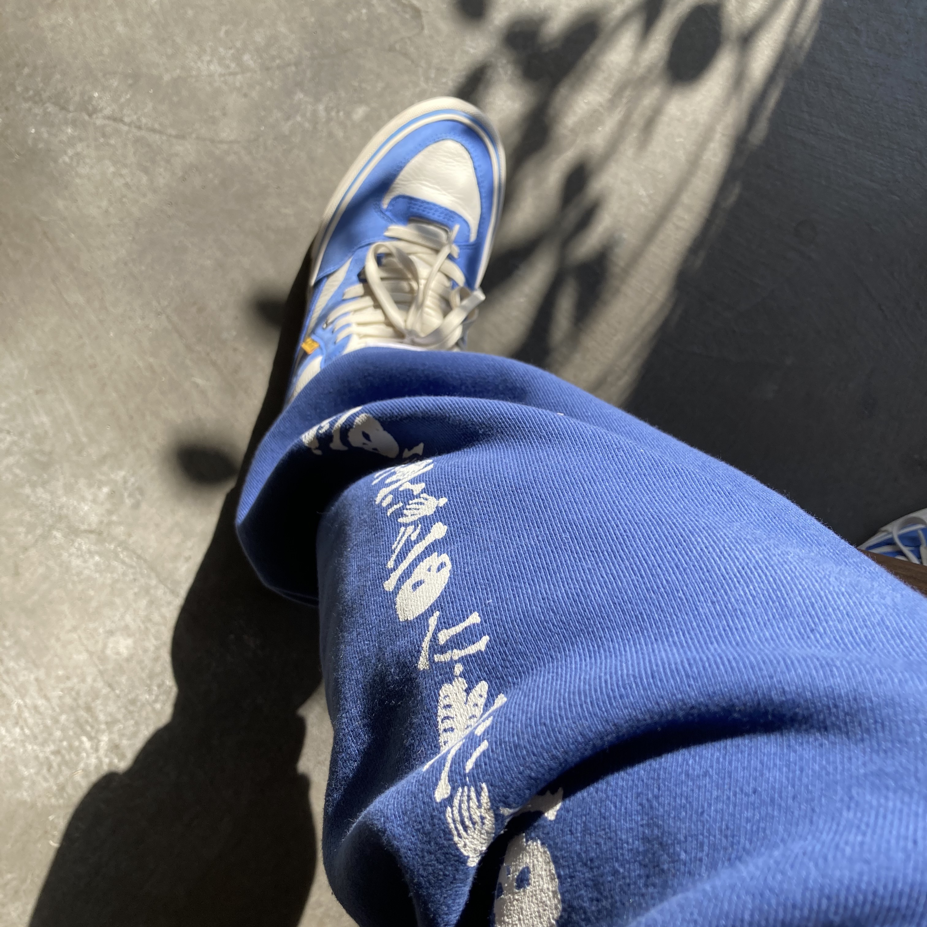 Vans x Dime Half Cab Pro LTD Blue 착용 스타일