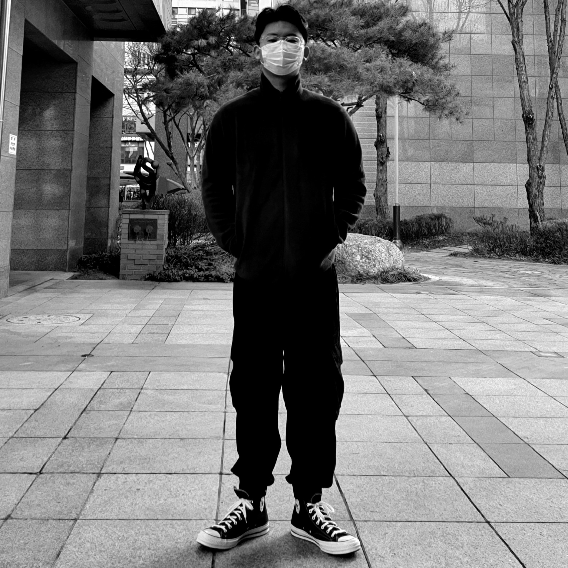 Converse Chuck 70 Hi Black 착용 스타일