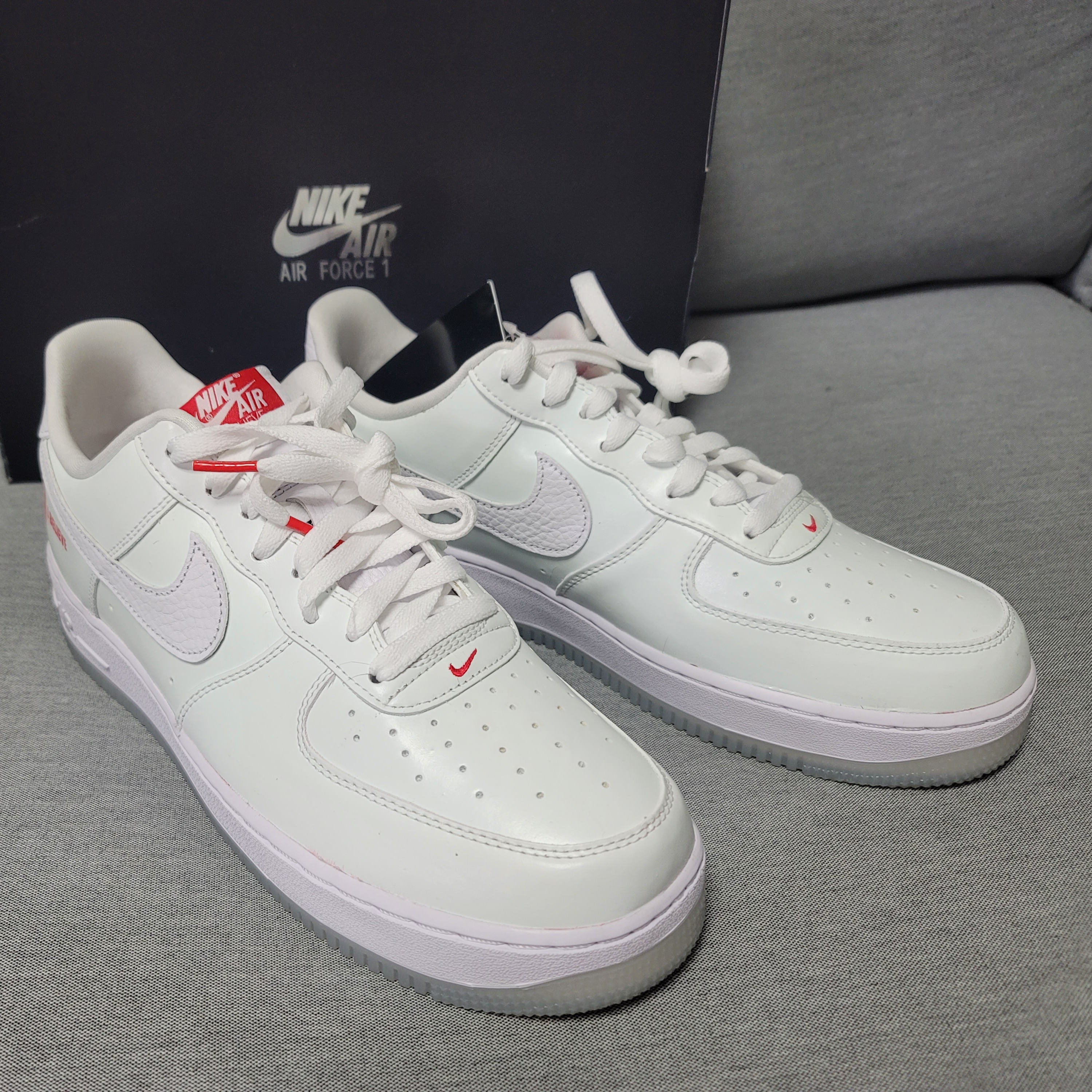 Nike Air Force 1 Low '07 PRM I Believe 착용 스타일