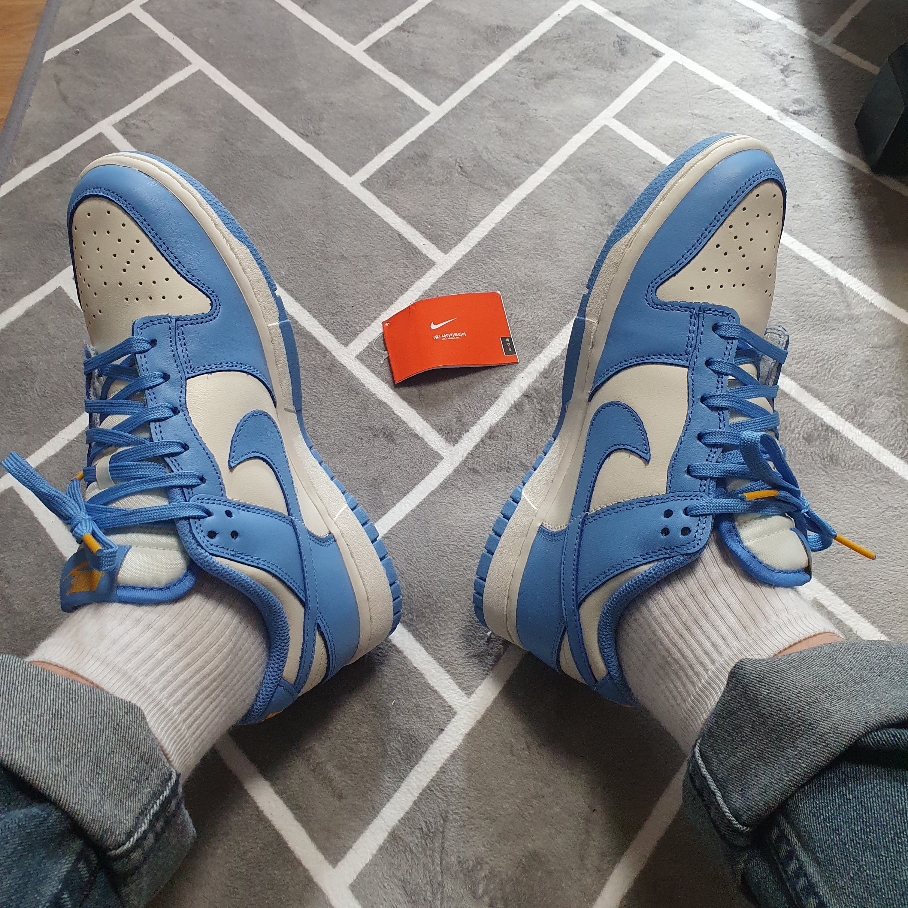 Nike Dunk Low Retro Black, (W) Nike Dunk Low Coast 착용 스타일 - 3