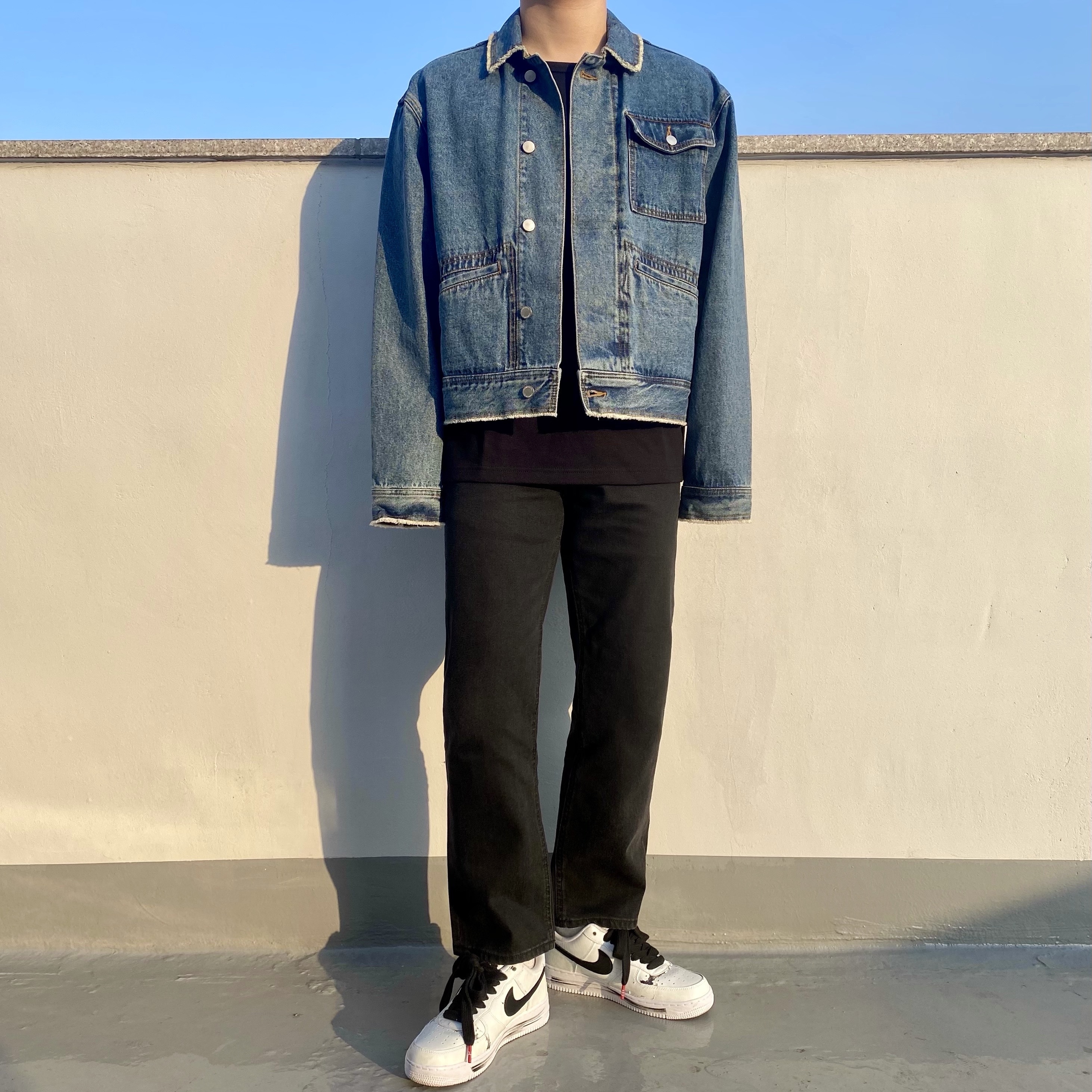 Nike x Peaceminusone Air Force 1 Low Para-Noise 2.0 착용 스타일