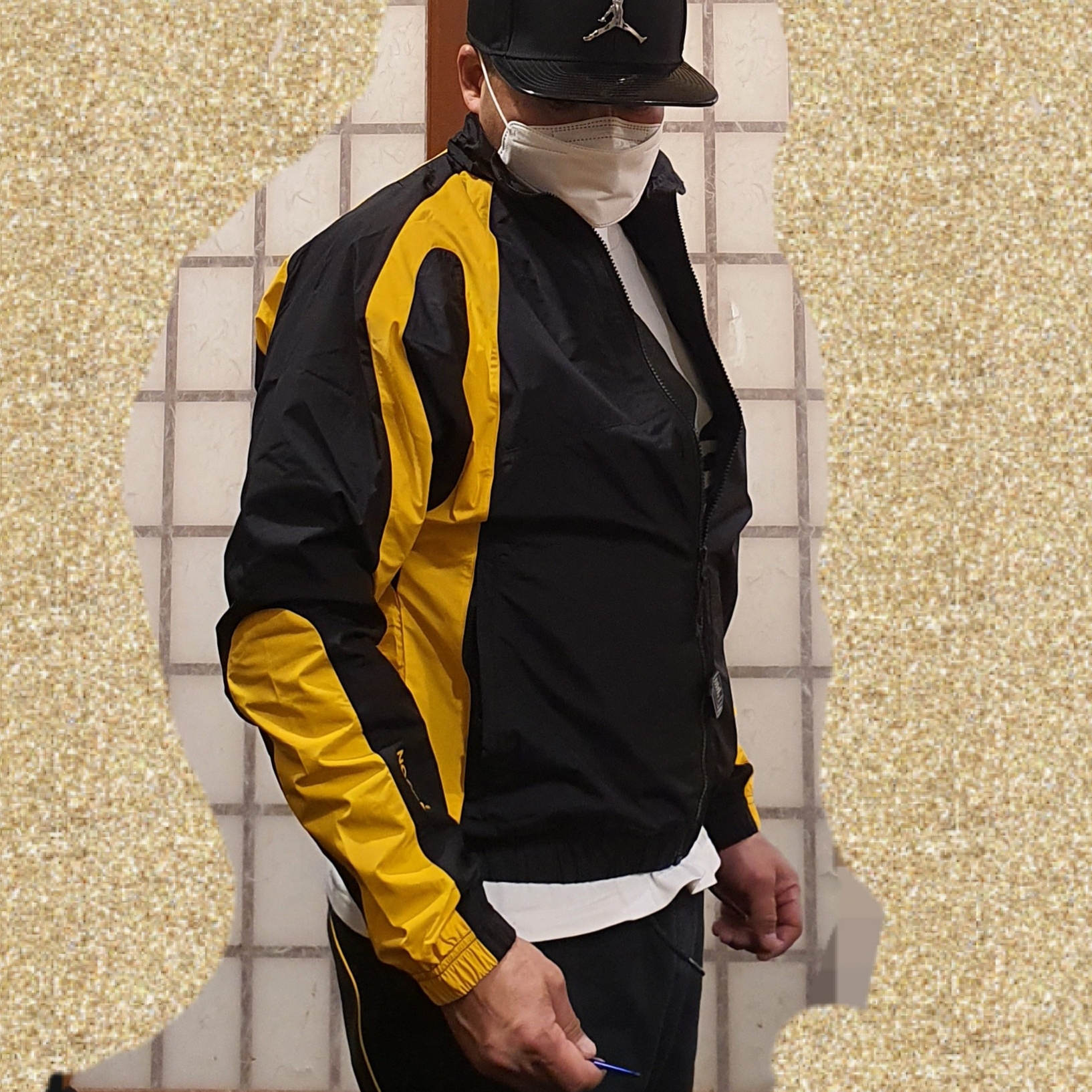 Nike x Drake Nocta Essential Track Jacket - Asia, Nike x Drake Nocta Fleece Pants Black - US/EU 착용 스타일 - 1
