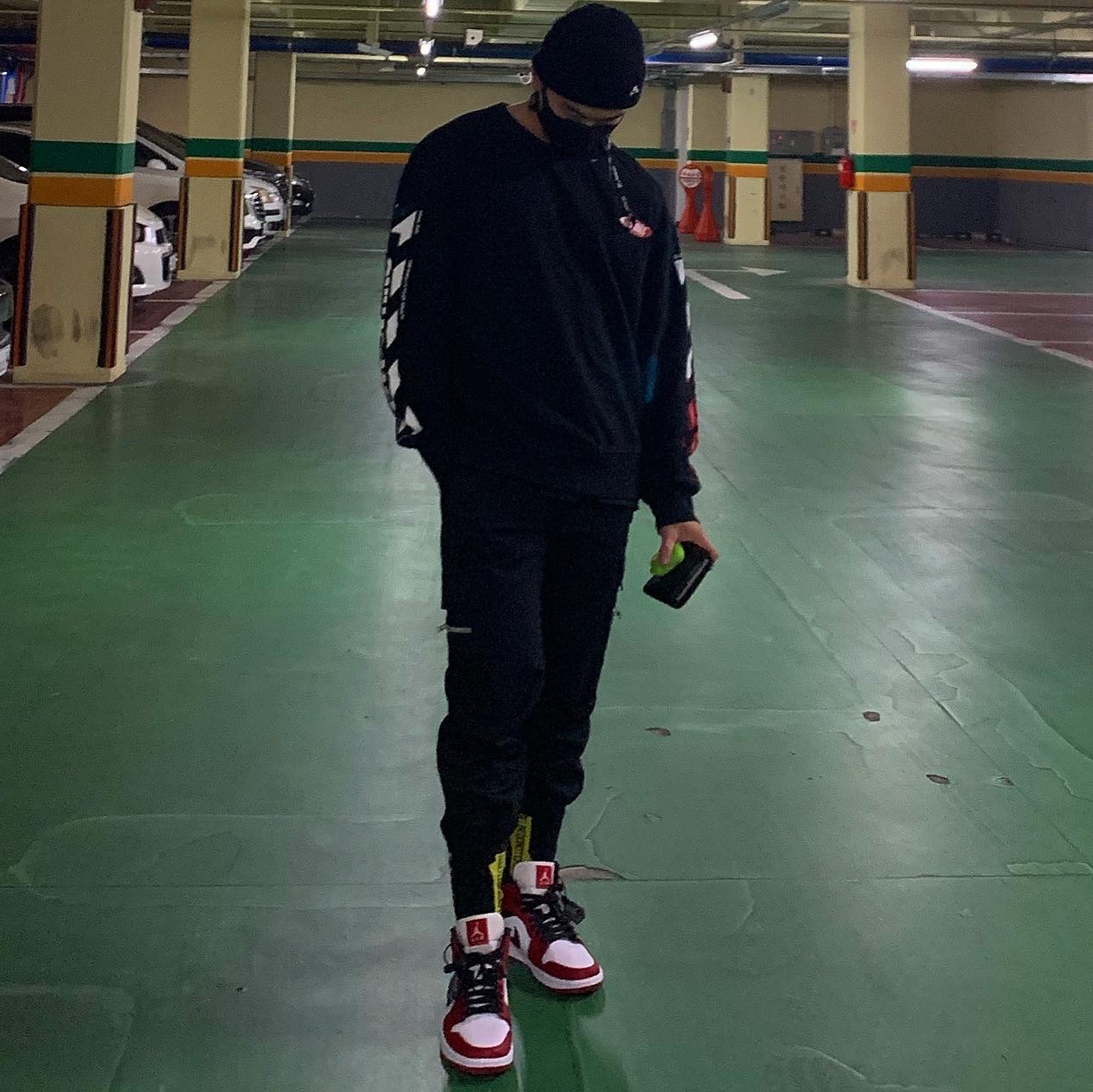 Jordan 1 Mid Chicago 2020 착용 스타일