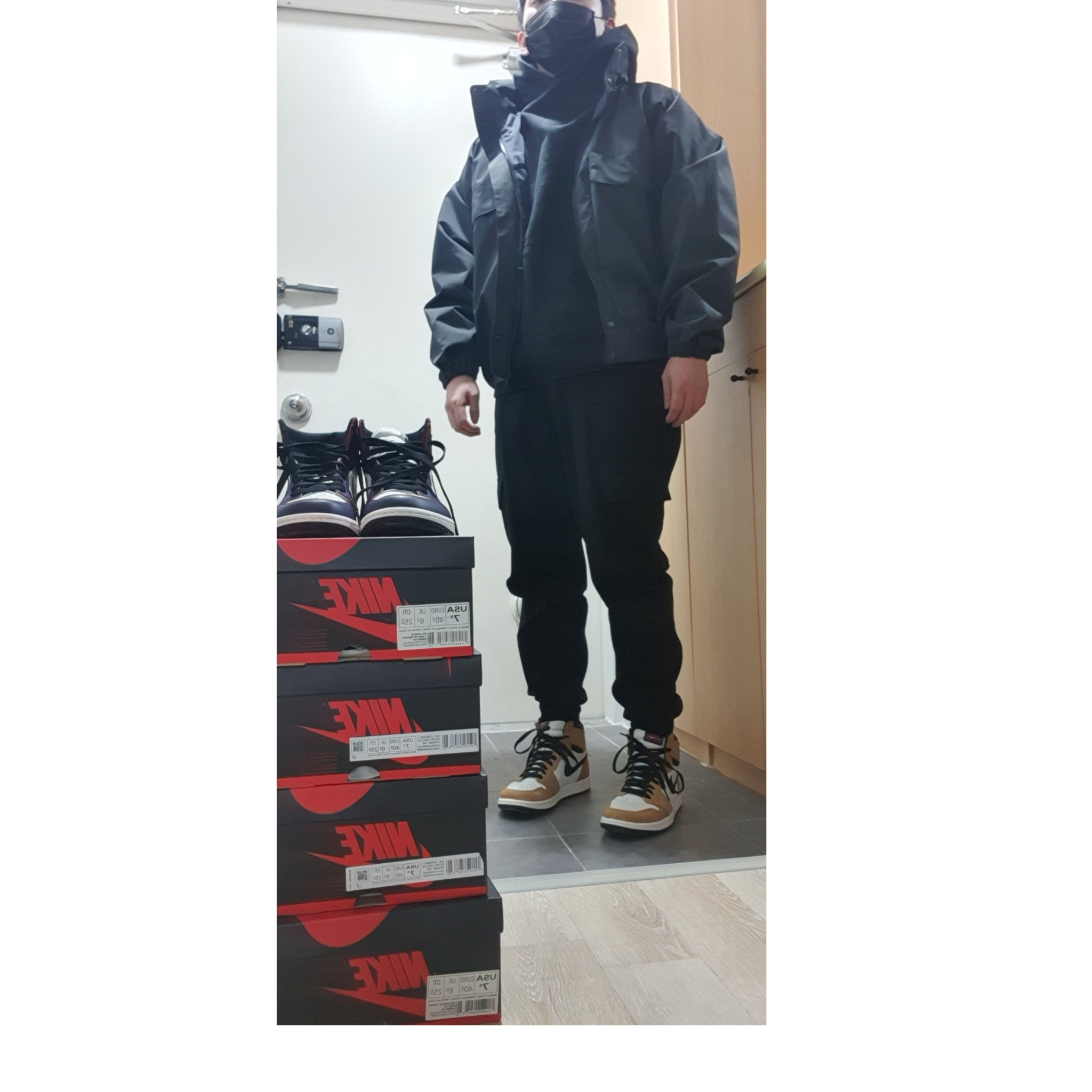 Jordan 1 Retro High OG Defiant SB LA to Chicago, Jordan 1 Retro High Rookie of the Year 착용 스타일